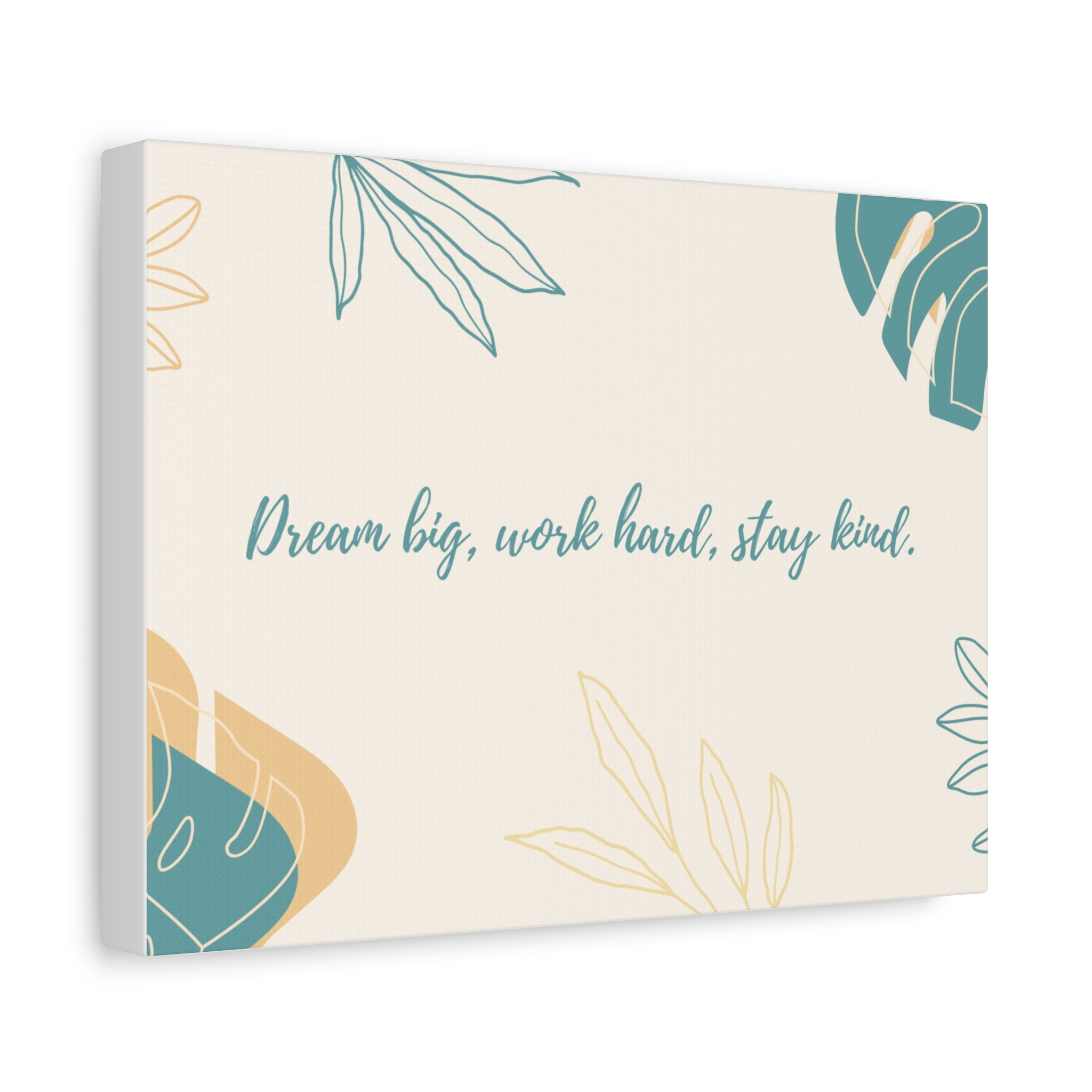 Canvas Print, motivational quote for kids, Inspirational Wall Art, Nursery Decor, Children's Room Decor, Playroom Decor