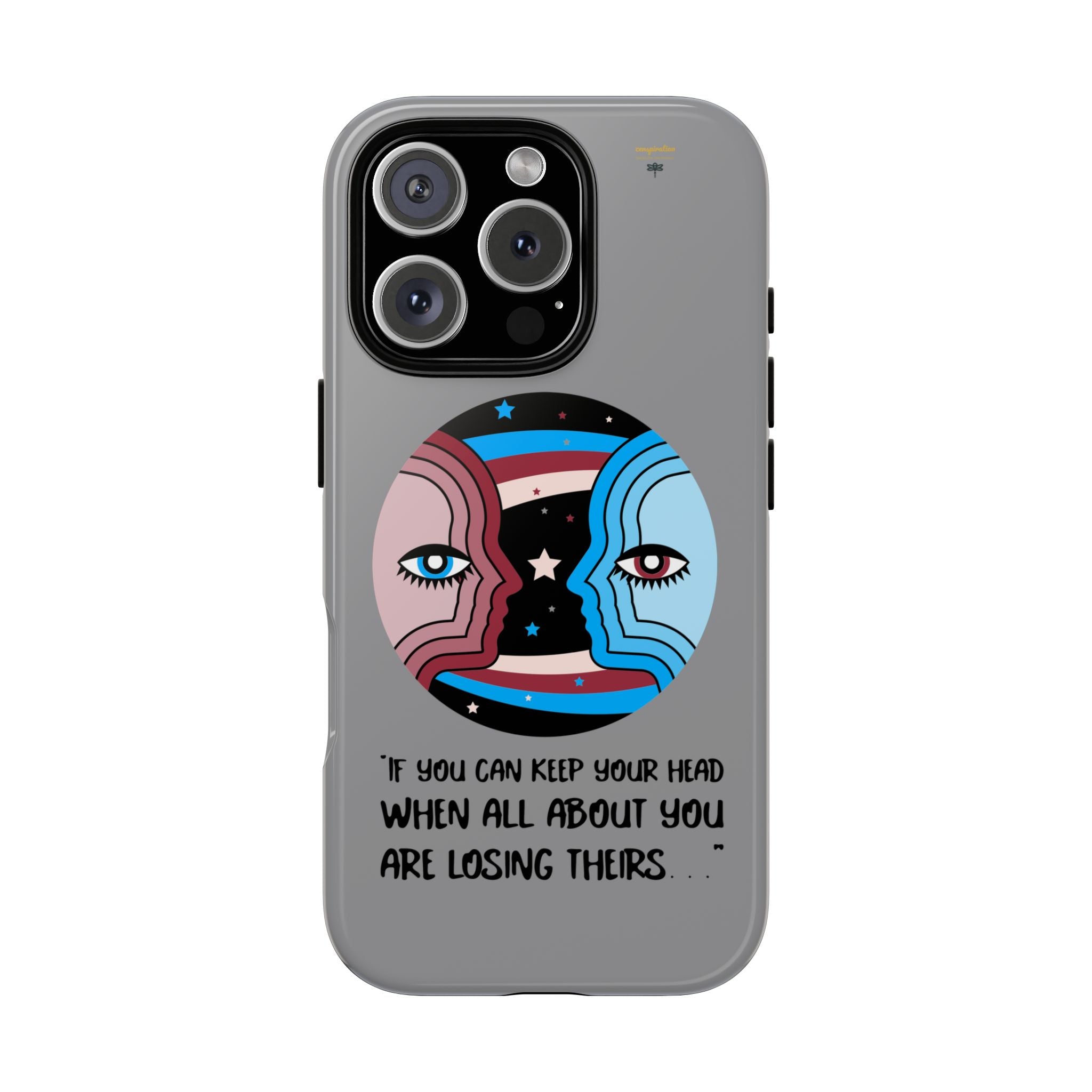Inspirational Phone Case, Quote Phone Cover, Tough Phone Case, Motivational Cell Phone Accessory, Gift for Friends