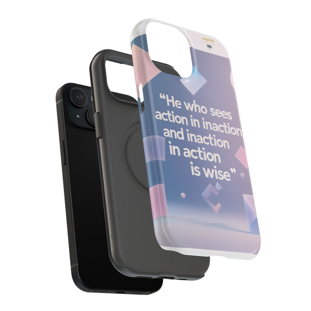 Inspirational Phone Case - Impact-Resistant Phone Cover, Motivational Gift, Quotes, Durable Phone Accessory, Unique Design