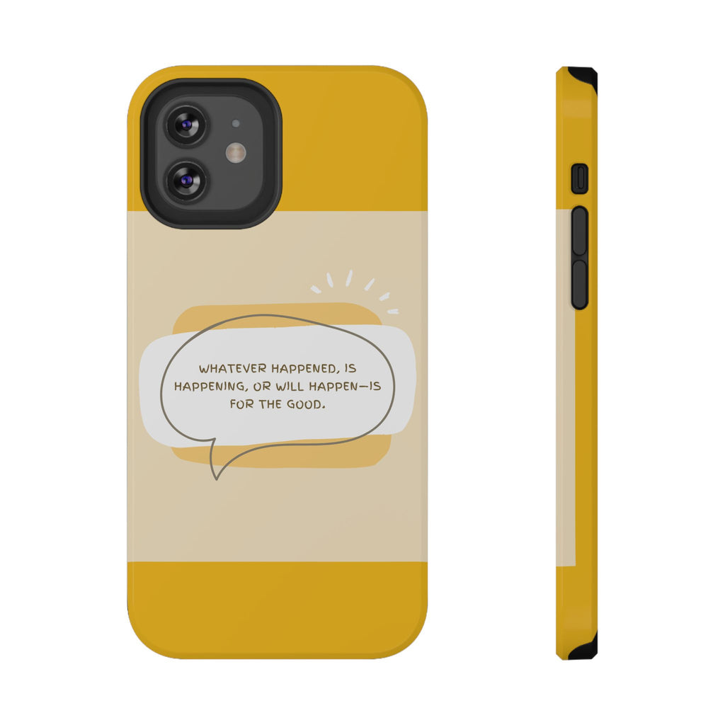 Optimistic Impact-Resistant Phone Case