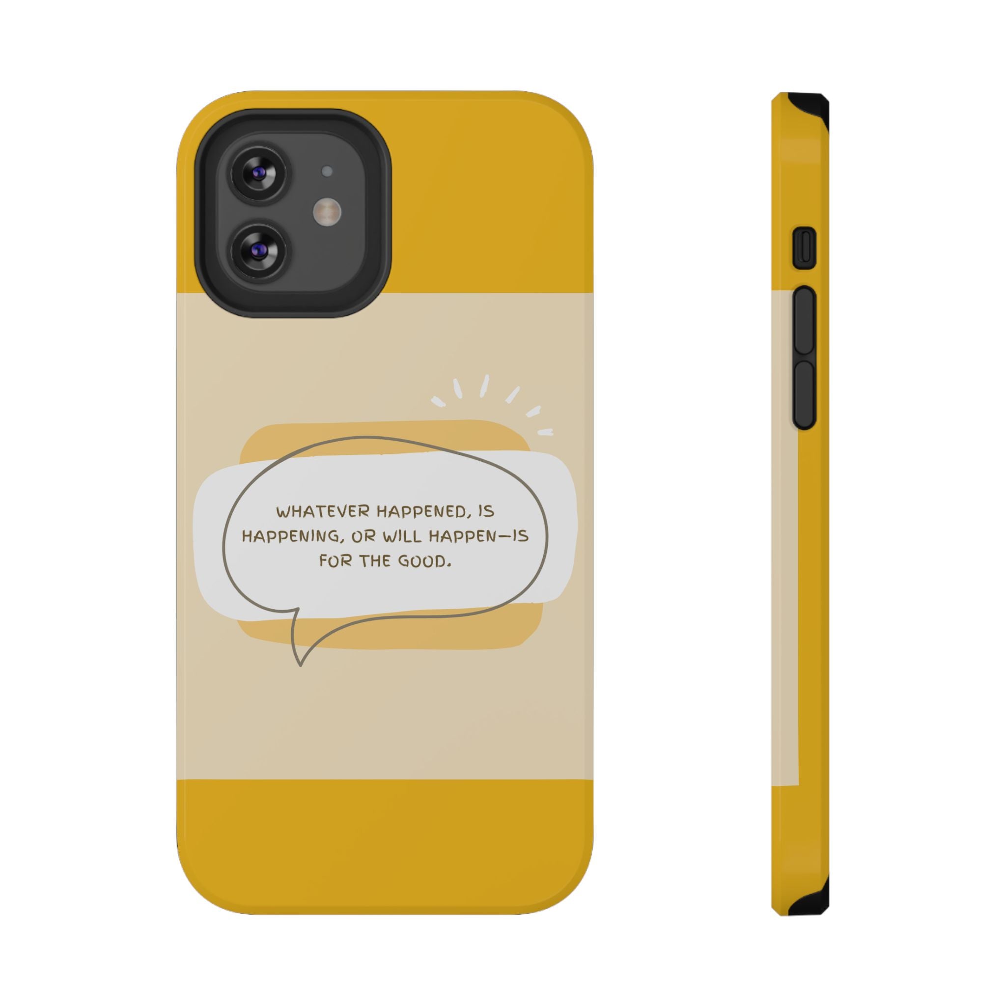 Optimistic Impact-Resistant Phone Case