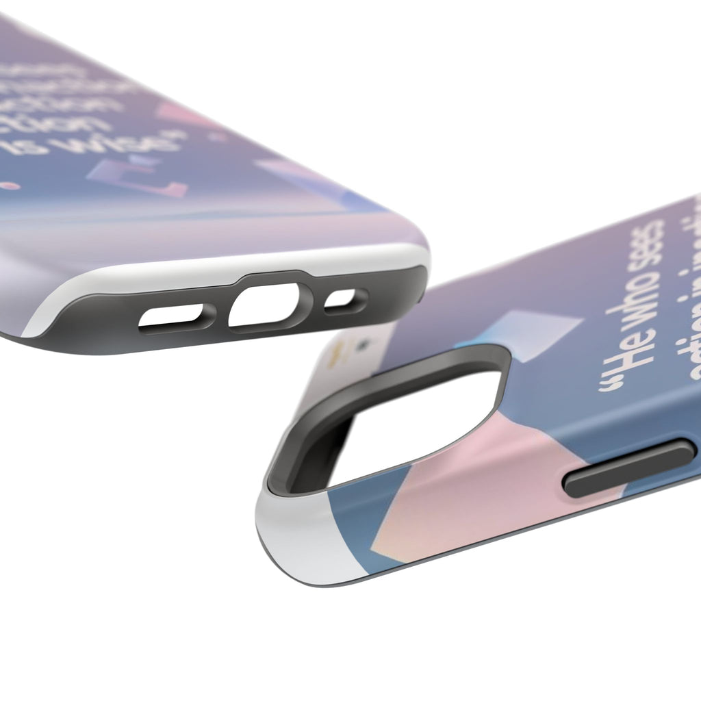 Inspirational Phone Case - Impact-Resistant Phone Cover, Motivational Gift, Quotes, Durable Phone Accessory, Unique Design