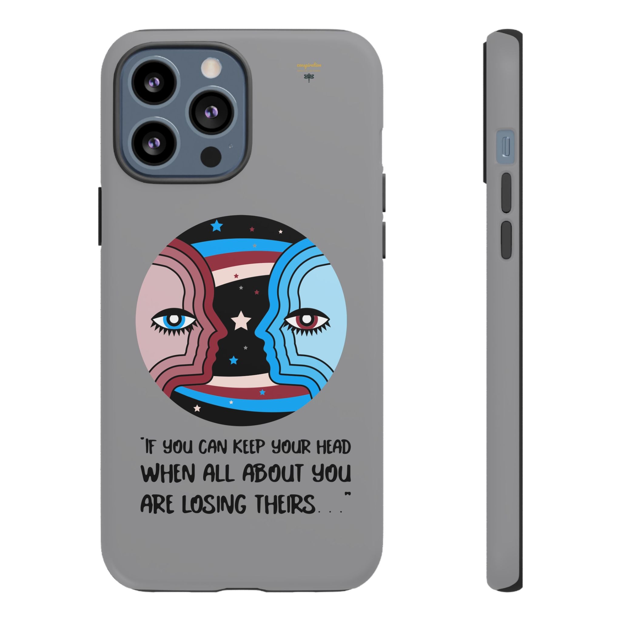 Inspirational Phone Case, Quote Phone Cover, Tough Phone Case, Motivational Cell Phone Accessory, Gift for Friends