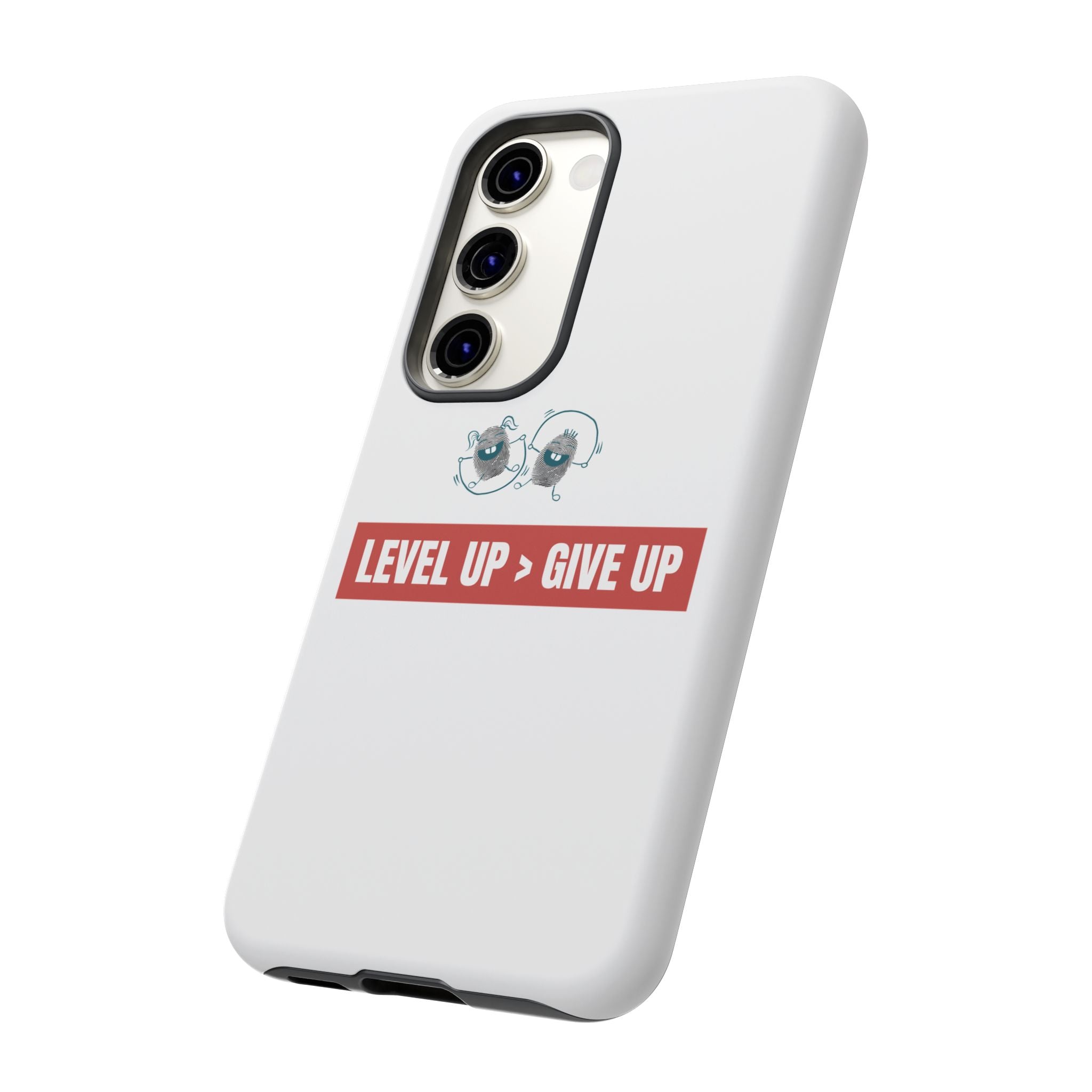 Tough Cases Phone Case, Motivational Gift for Gamers, Fitness Enthusiasts, Level Up Themed, Unique Phone Accessories, Work Hard Play Hard