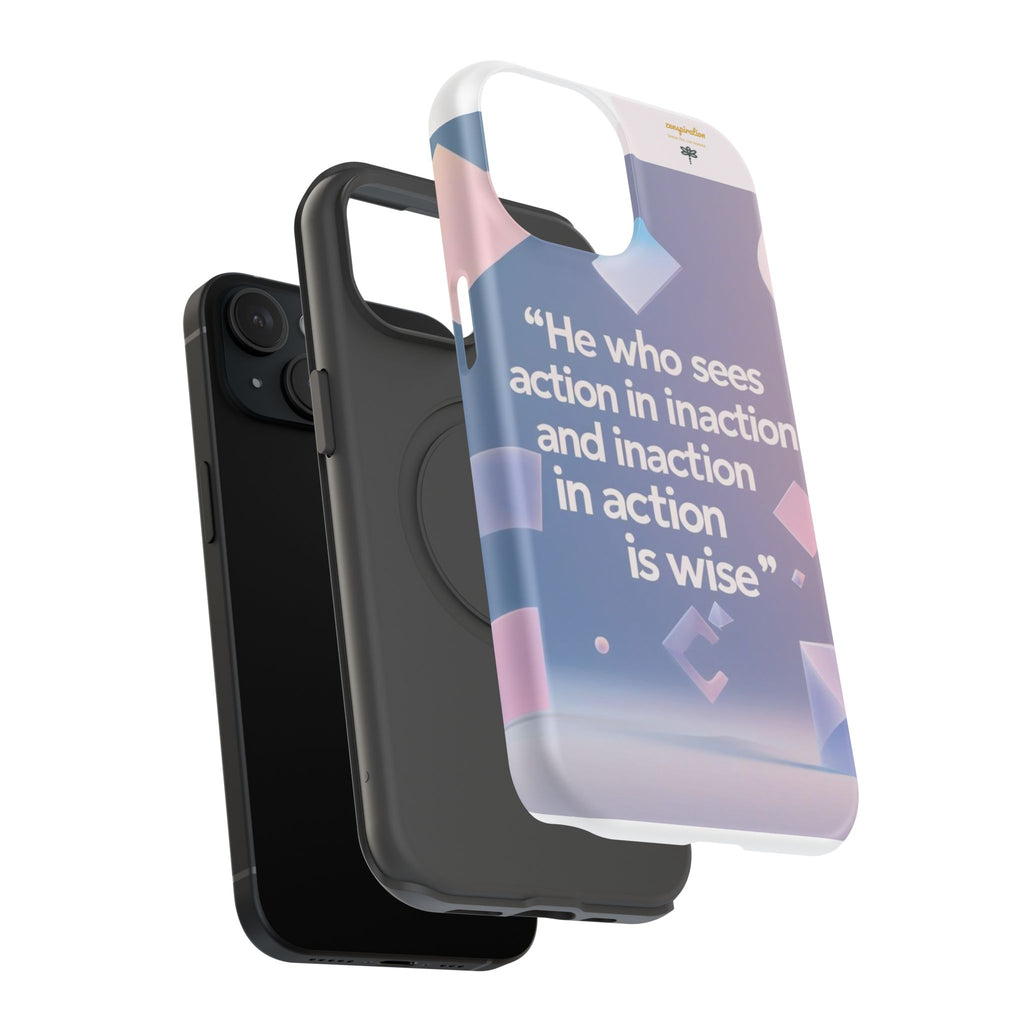 Inspirational Phone Case - Impact-Resistant Phone Cover, Motivational Gift, Quotes, Durable Phone Accessory, Unique Design