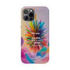 Inspirational Slim Phone Case - Dave Grohl Quote, Motivational Phone Accessory, Colorful Design, Gift for Friends, [...]