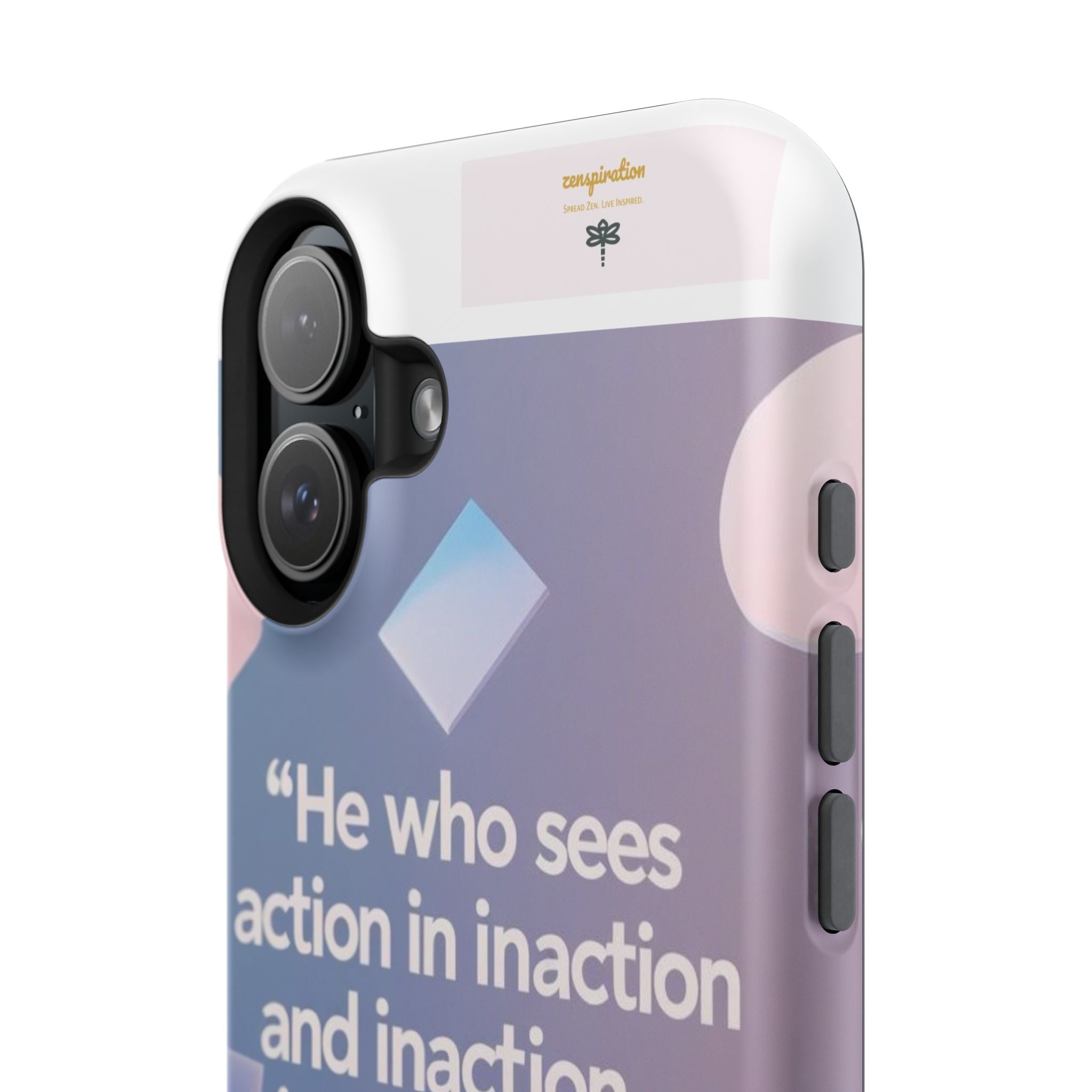 Inspirational Phone Case - Impact-Resistant Phone Cover, Motivational Gift, Quotes, Durable Phone Accessory, Unique Design