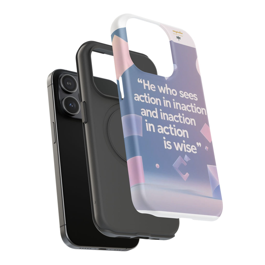 Inspirational Phone Case - Impact-Resistant Phone Cover, Motivational Gift, Quotes, Durable Phone Accessory, Unique Design