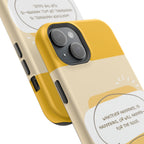 Optimistic Impact-Resistant Phone Case