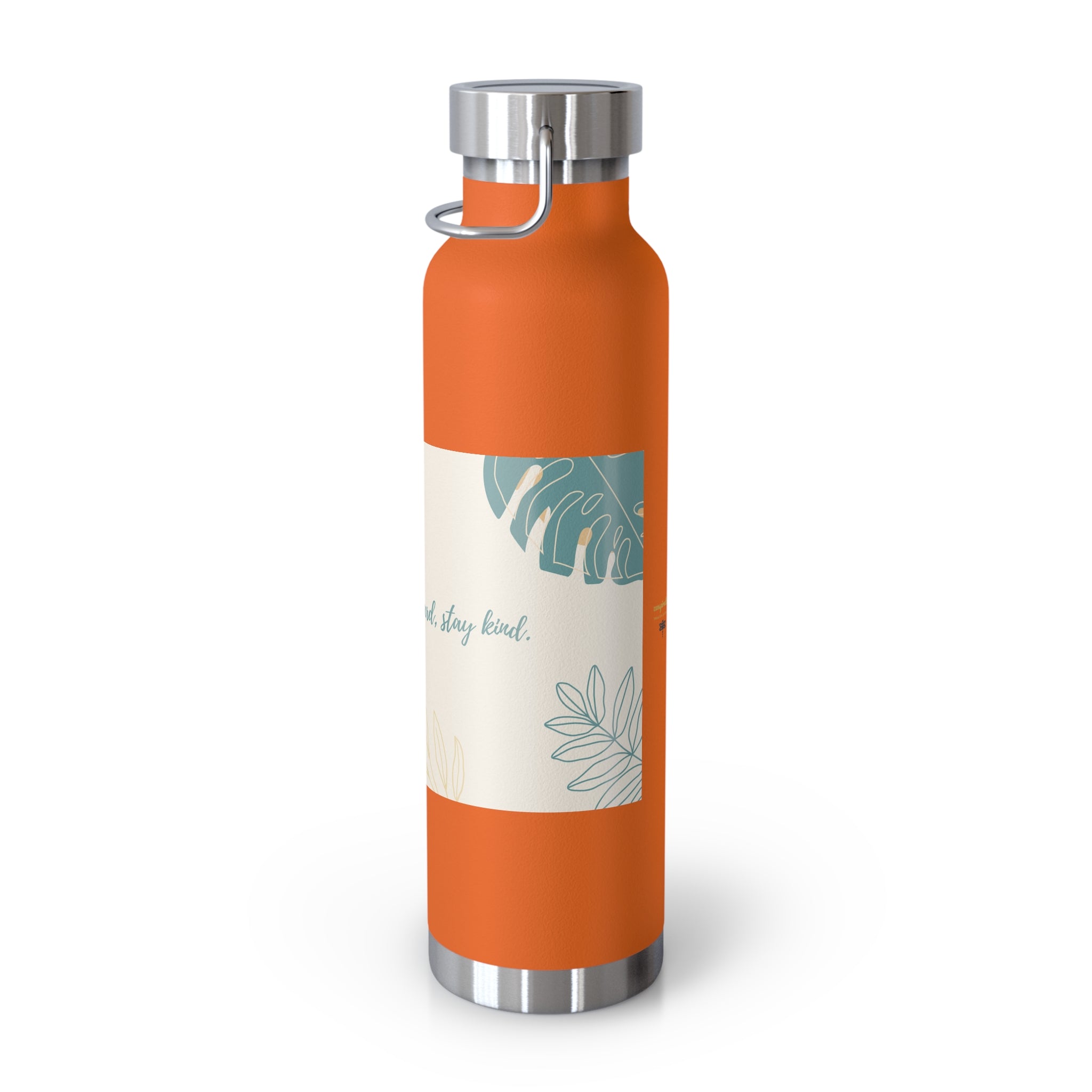 Inspirational Copper Vacuum Insulated Bottle, 22oz
