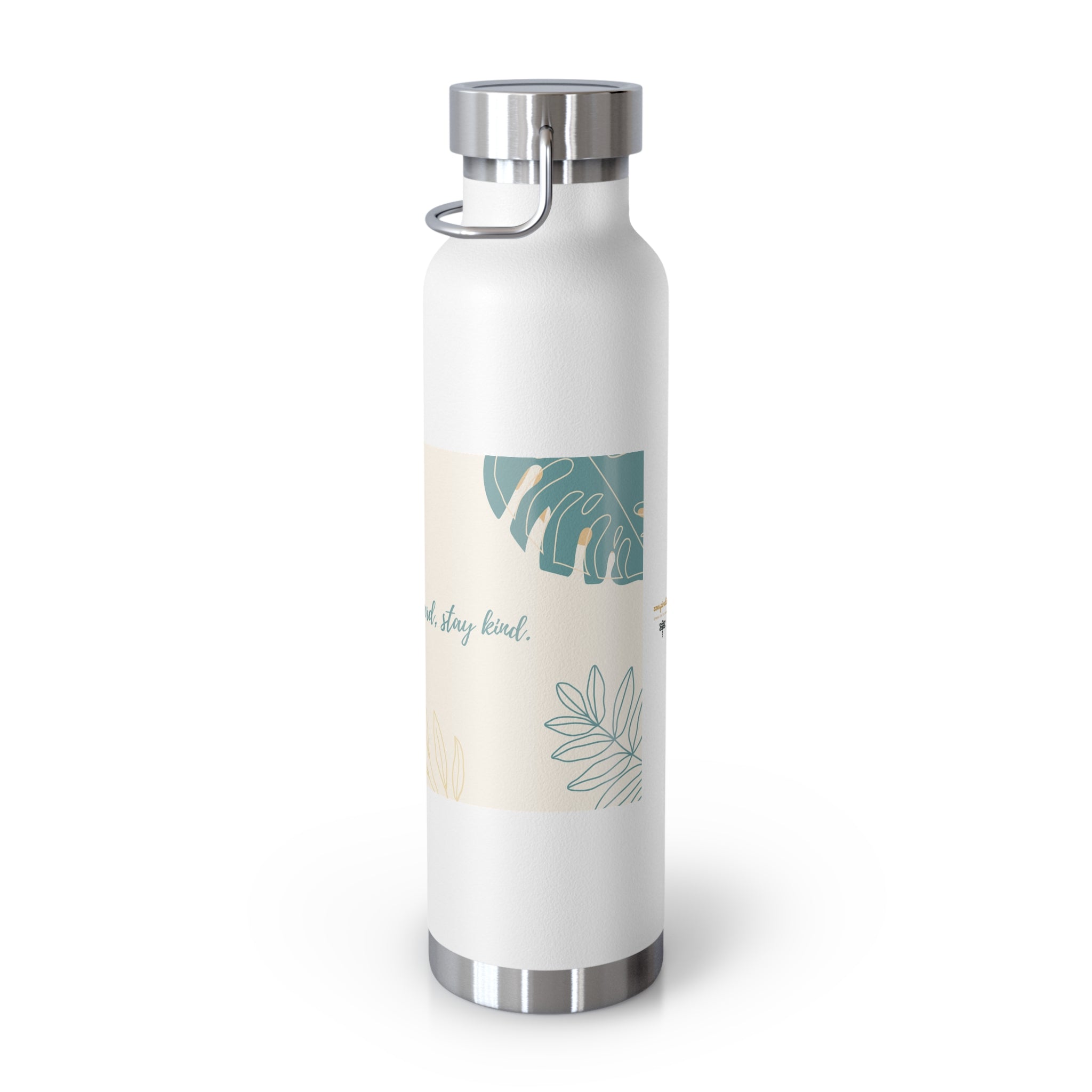 Inspirational Copper Vacuum Insulated Bottle, 22oz