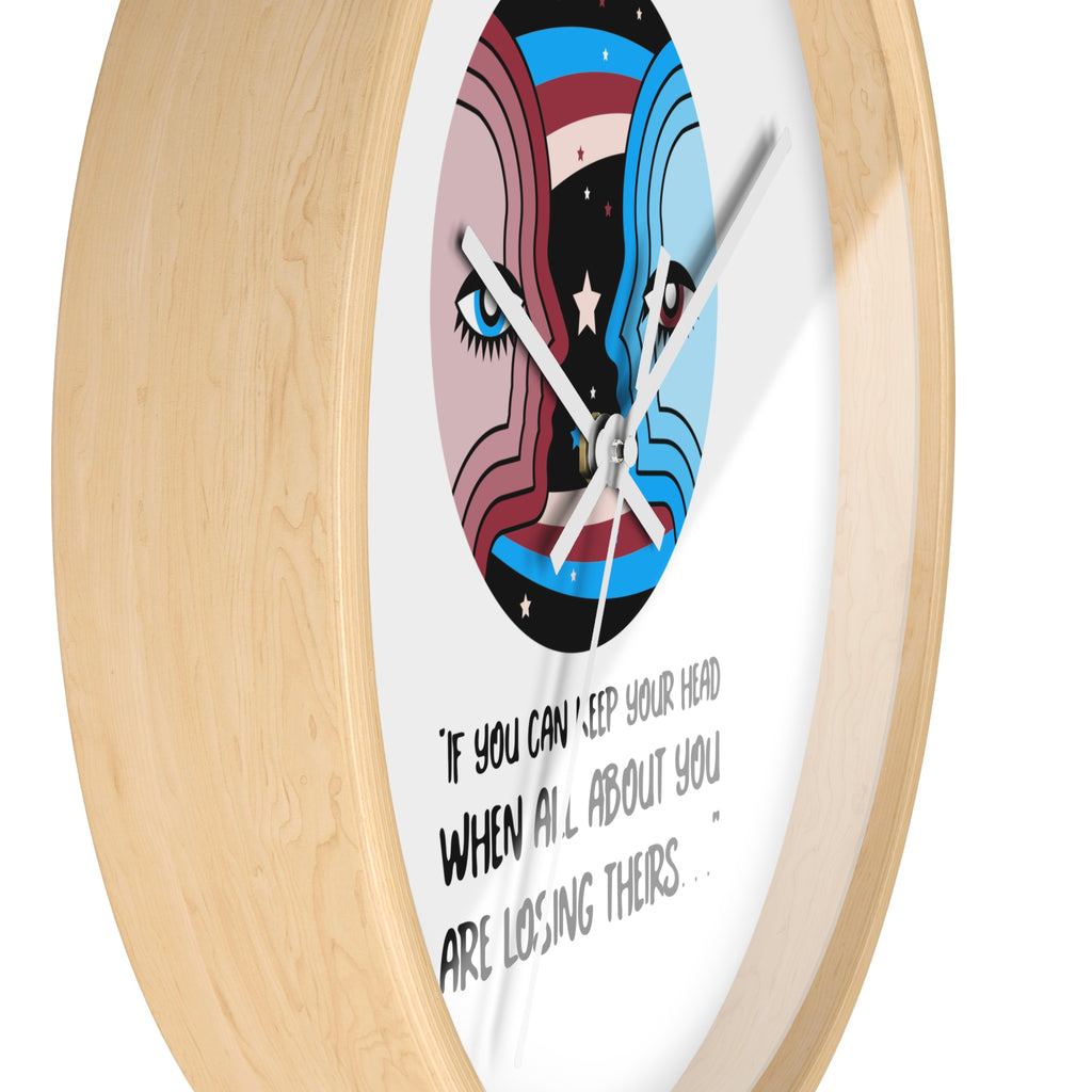 Inspirational Wall Clock with Artistic Design, Motivational Home Décor, Unique Gift for Him/Her, Office or Bedroom Decoration, Quotes [...]