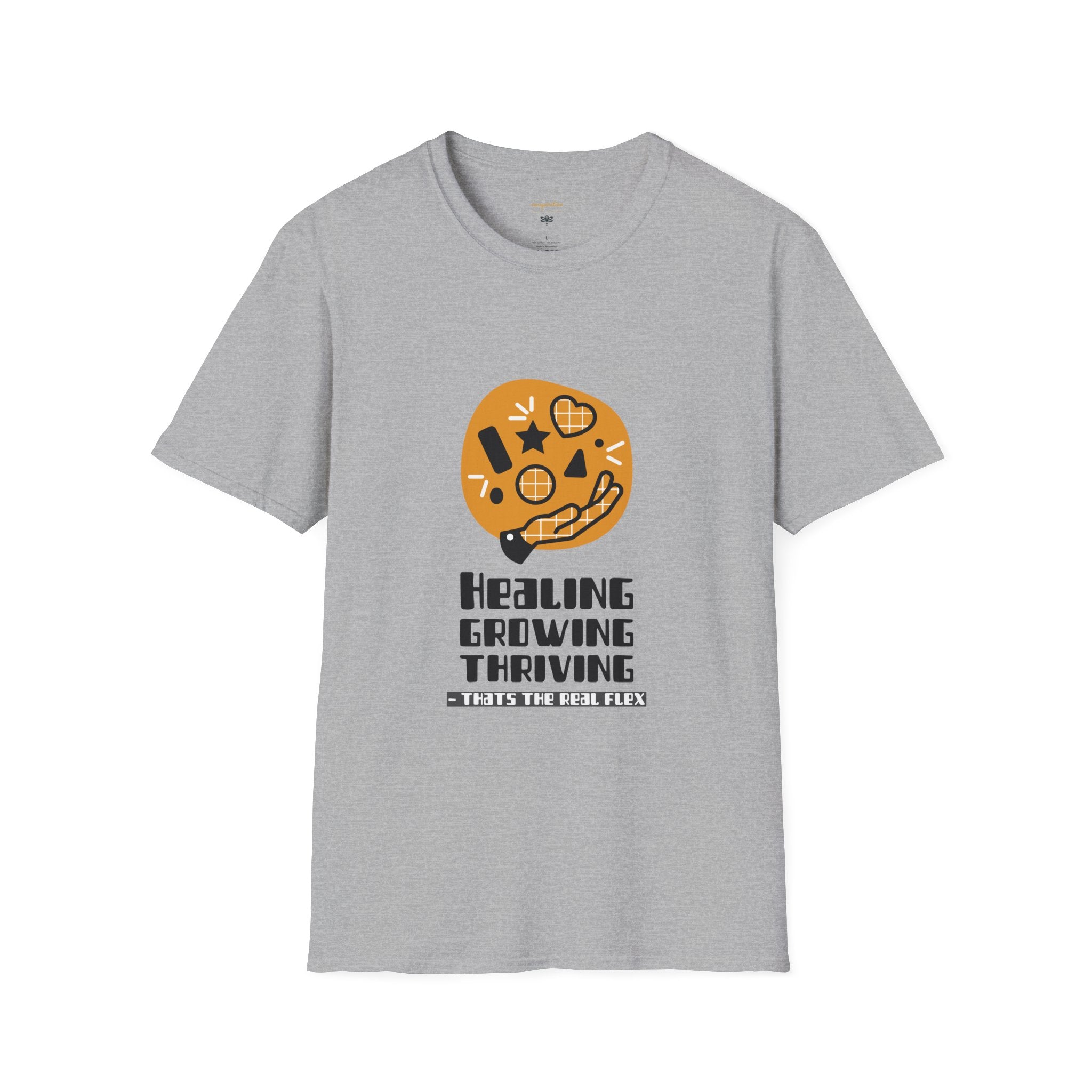 Healing Growth Unisex T-Shirt, Comfort Tee for Wellness