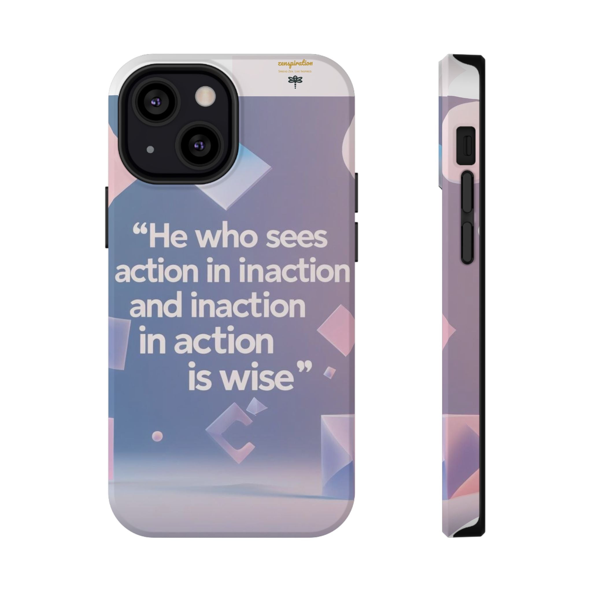 Inspirational Phone Case - Impact-Resistant Phone Cover, Motivational Gift, Quotes, Durable Phone Accessory, Unique Design