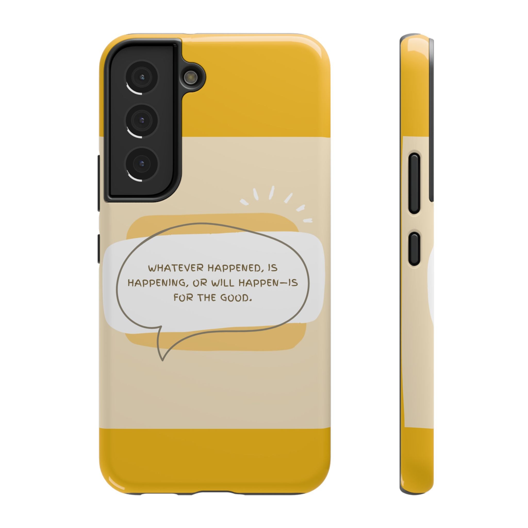 Optimistic Impact-Resistant Phone Case