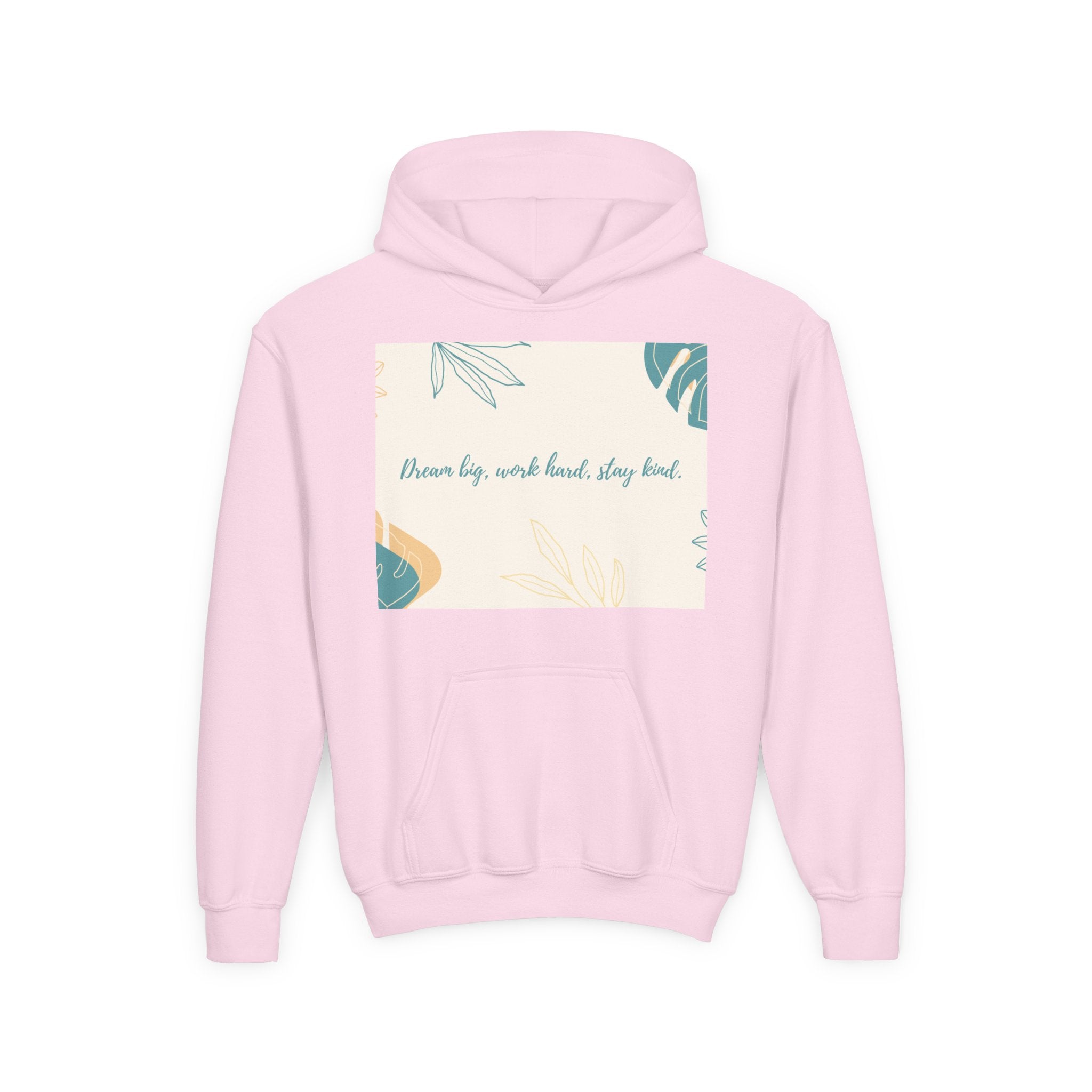 Inspiring Youth Hoodie - Dream Big, Work Hard, Stay Kind, Motivational Sweatshirt for Teens, Gift for Graduates, Inspirational [...]