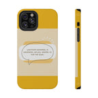 Optimistic Impact-Resistant Phone Case