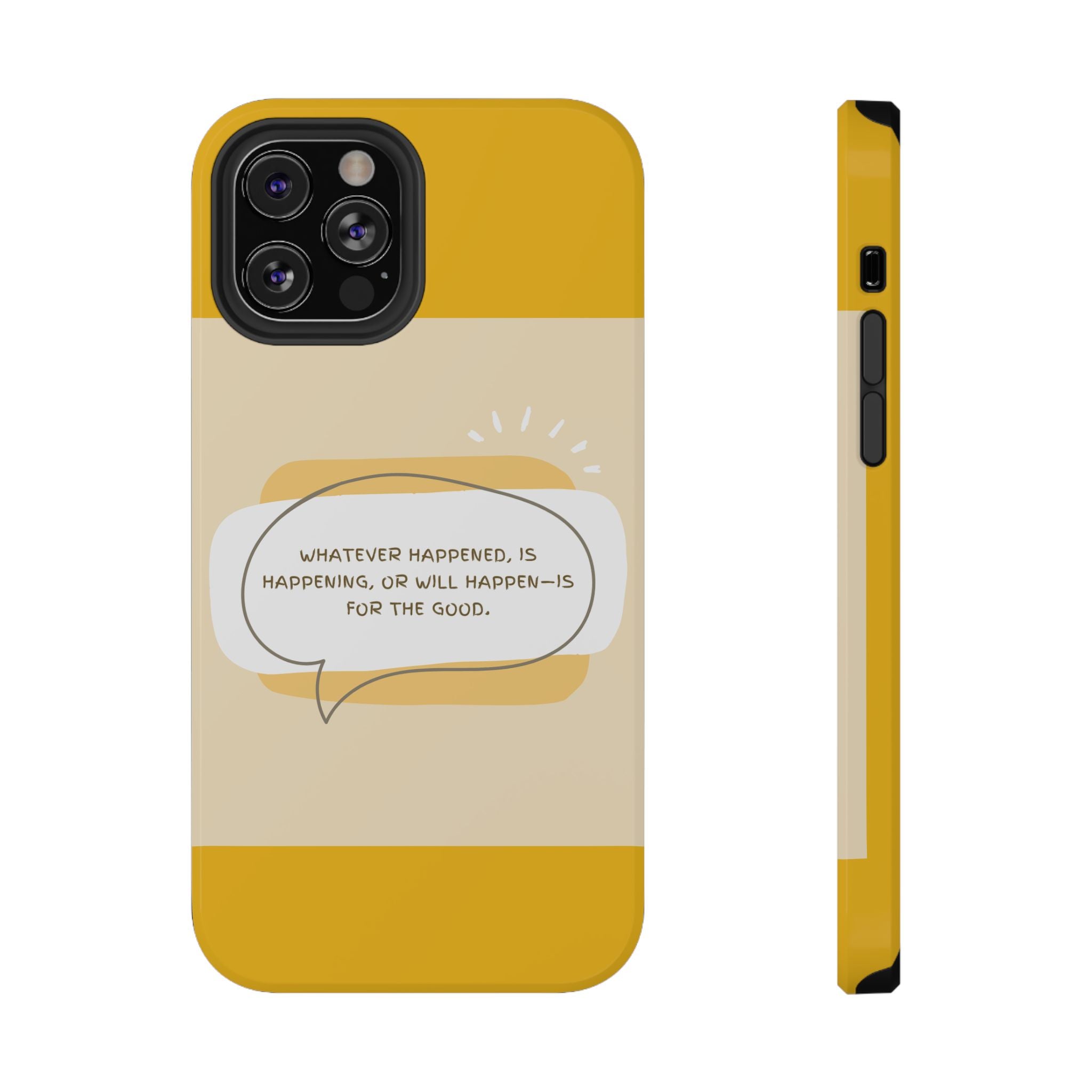 Optimistic Impact-Resistant Phone Case