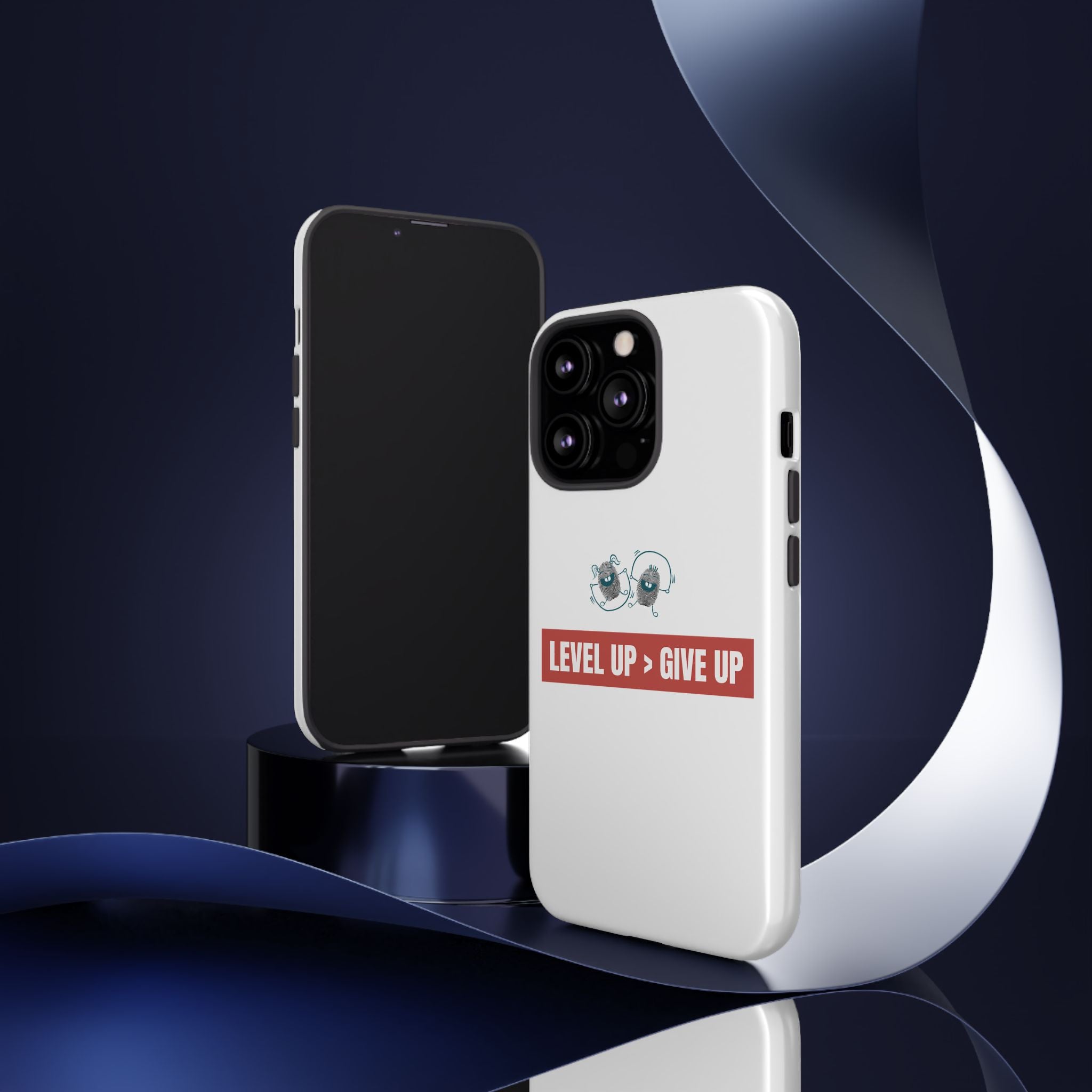 Tough Cases Phone Case, Motivational Gift for Gamers, Fitness Enthusiasts, Level Up Themed, Unique Phone Accessories, Work Hard Play Hard