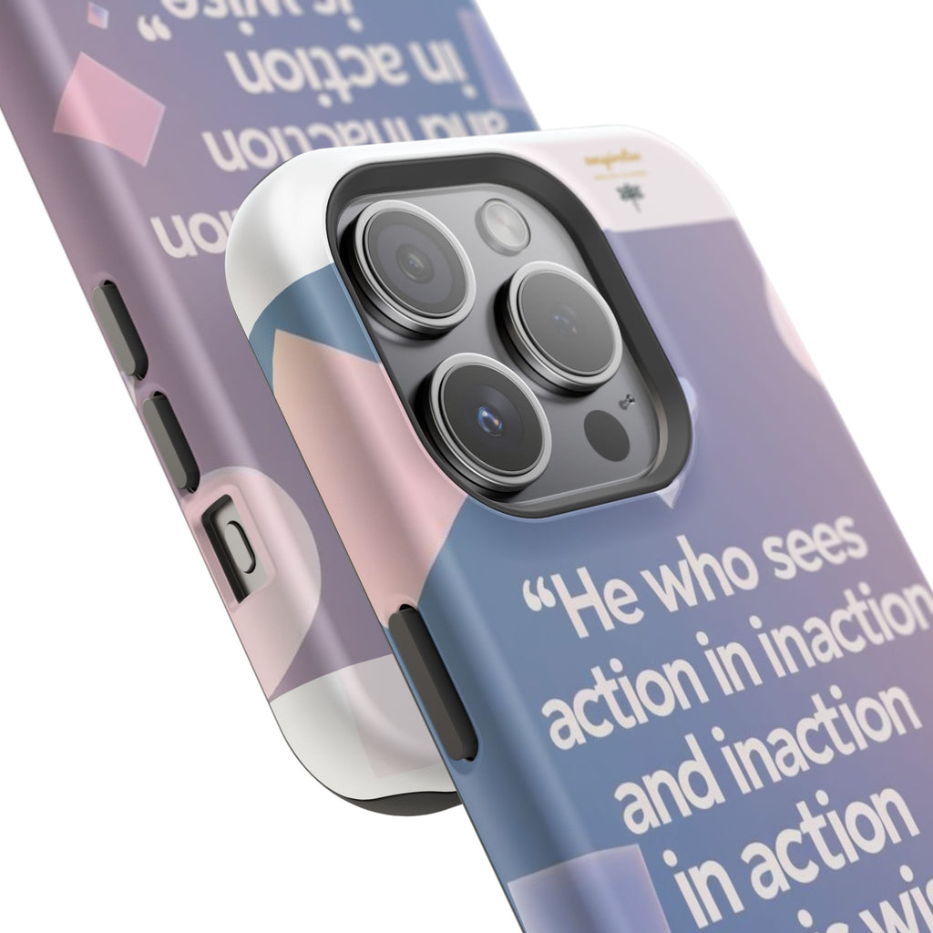 Inspirational Phone Case - Impact-Resistant Phone Cover, Motivational Gift, Quotes, Durable Phone Accessory, Unique Design