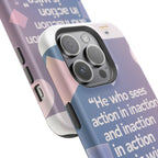 Inspirational Phone Case - Impact-Resistant Phone Cover, Motivational Gift, Quotes, Durable Phone Accessory, Unique Design