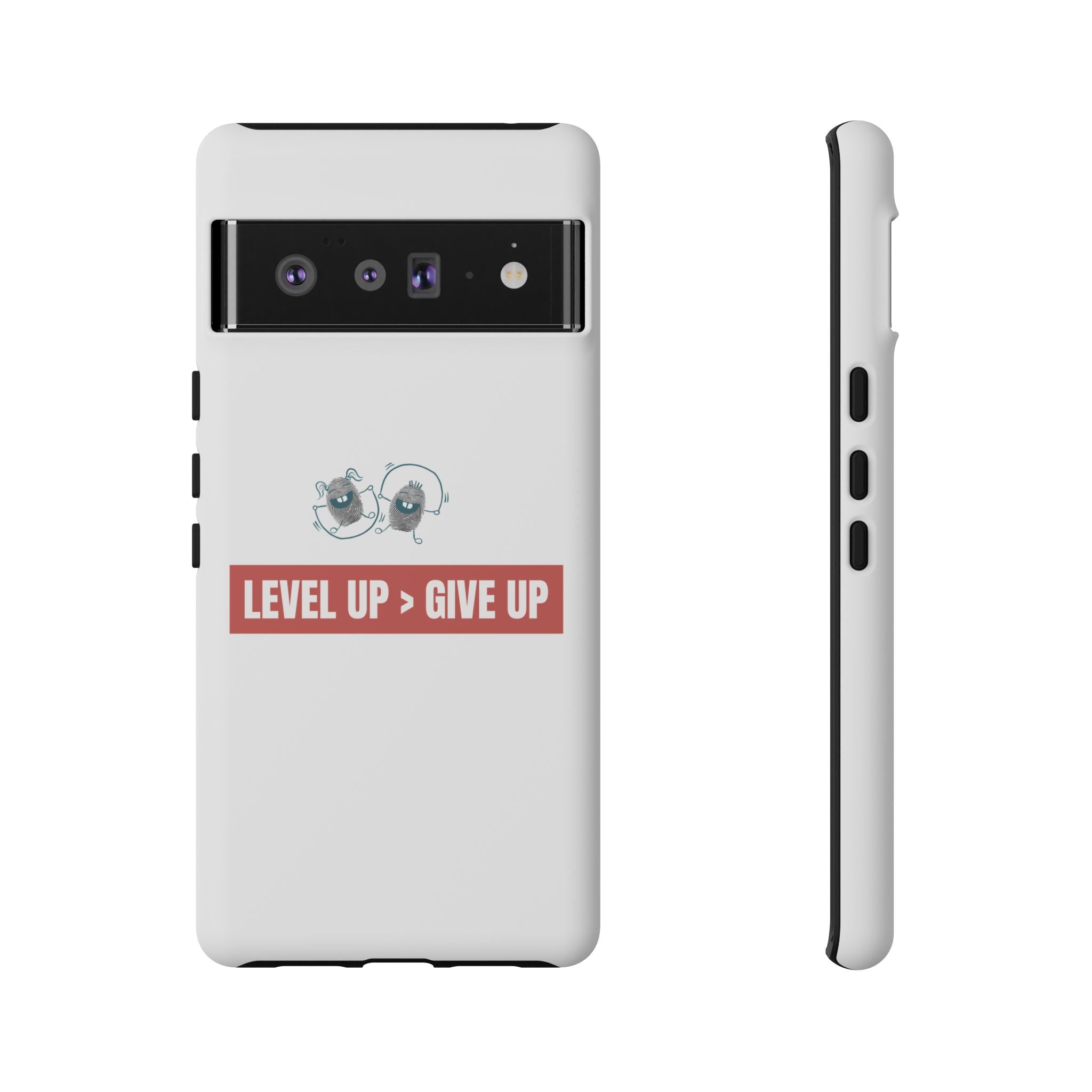 Tough Cases Phone Case, Motivational Gift for Gamers, Fitness Enthusiasts, Level Up Themed, Unique Phone Accessories, Work Hard Play Hard