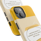 Optimistic Impact-Resistant Phone Case