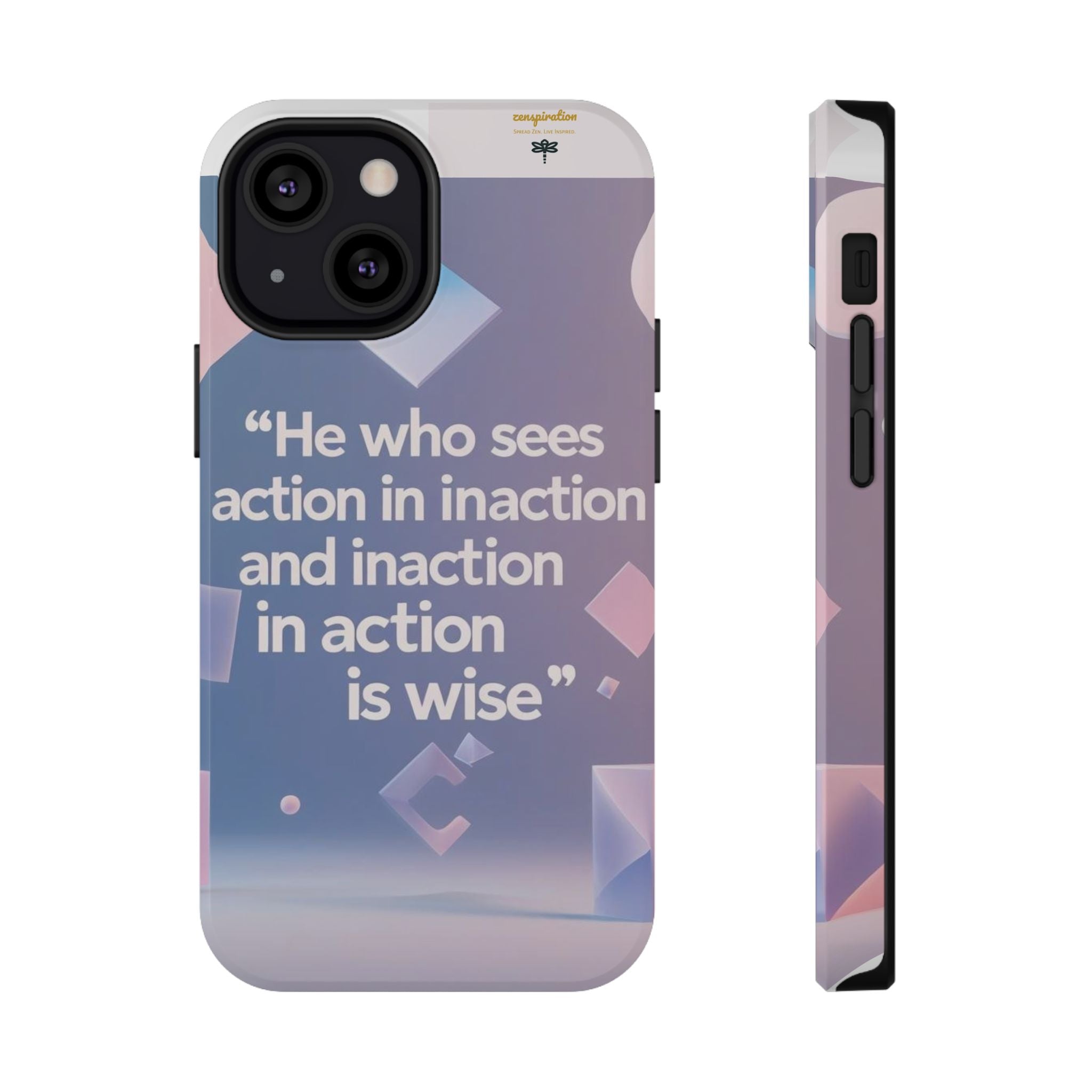 Inspirational Phone Case - Impact-Resistant Phone Cover, Motivational Gift, Quotes, Durable Phone Accessory, Unique Design