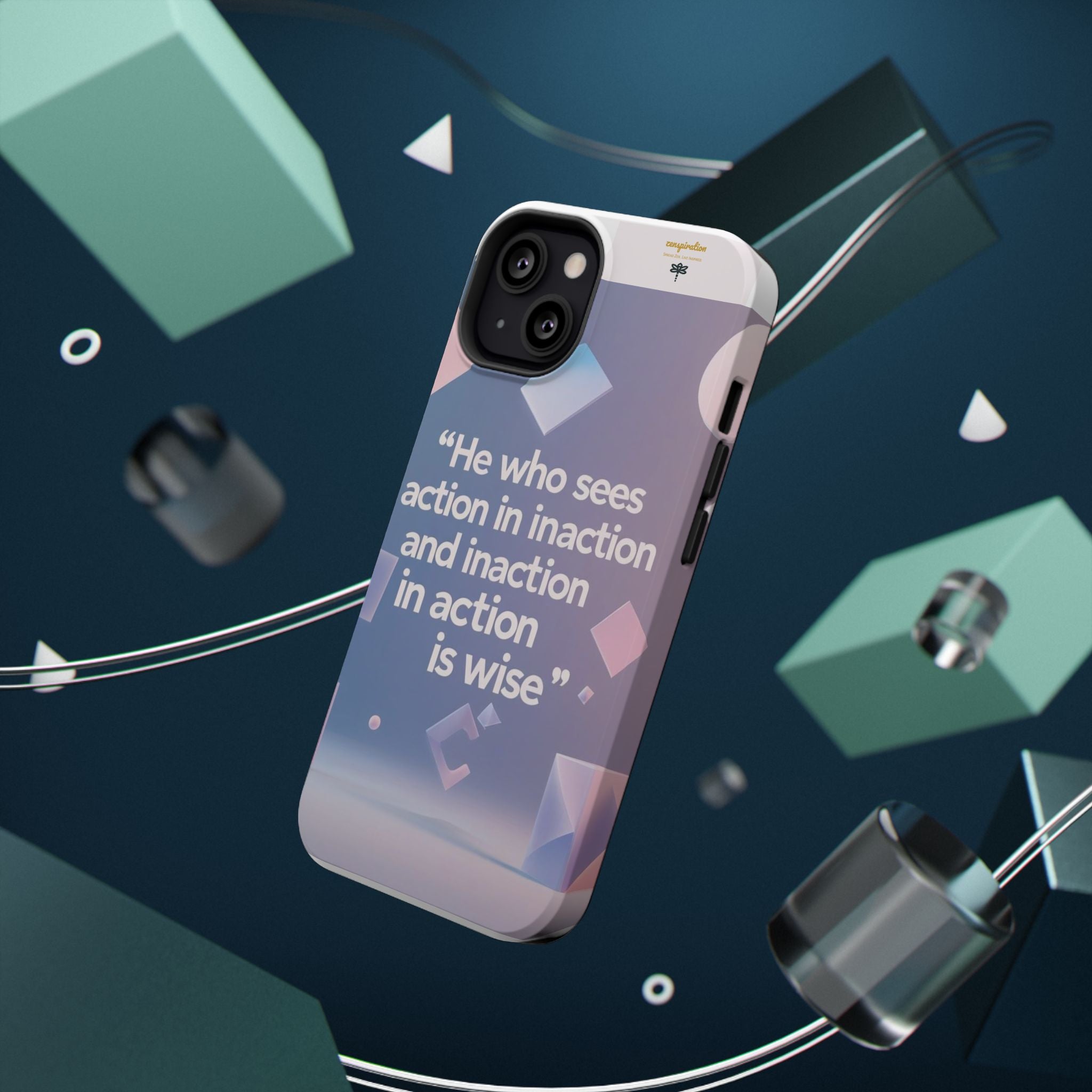 Inspirational Phone Case - Impact-Resistant Phone Cover, Motivational Gift, Quotes, Durable Phone Accessory, Unique Design