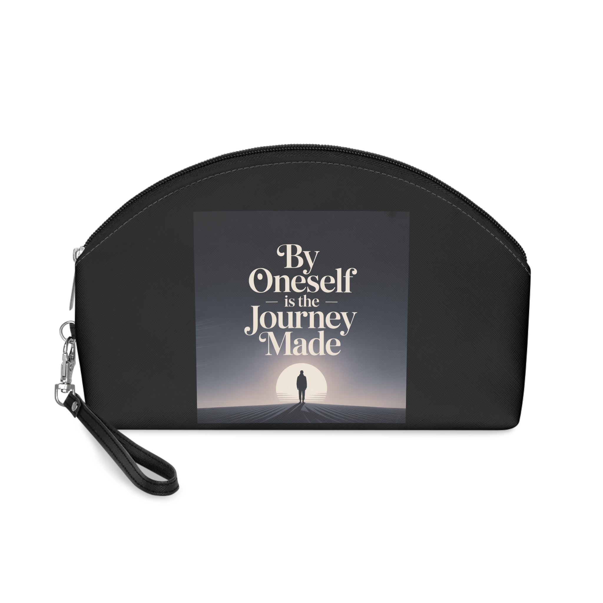 Inspirational Makeup Bag, Travel Cosmetic Case, Motivational Pouch for Women, Gift for Her, Self-Care Accessory, Positive Vibes