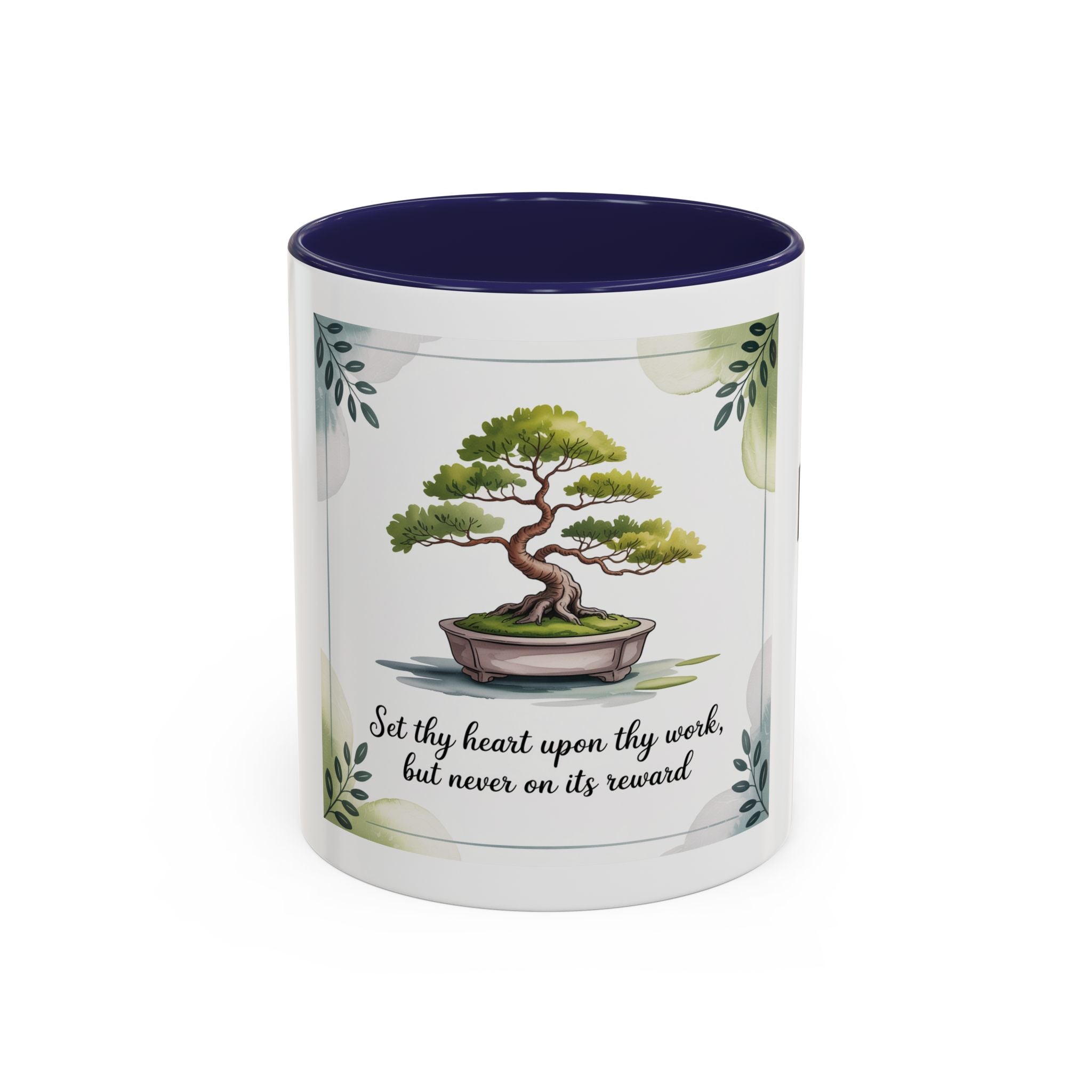 Motivational Coffee Mug, Inspirational Server Gift, Cozy Home Decor, Office Cup, Nature-Themed Beverage Holder