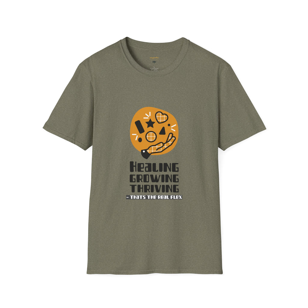 Healing Growth Unisex T-Shirt, Comfort Tee for Wellness