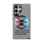 Inspirational Phone Case, Quote Phone Cover, Tough Phone Case, Motivational Cell Phone Accessory, Gift for Friends