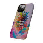 Inspirational Slim Phone Case - Dave Grohl Quote, Motivational Phone Accessory, Colorful Design, Gift for Friends, [...]