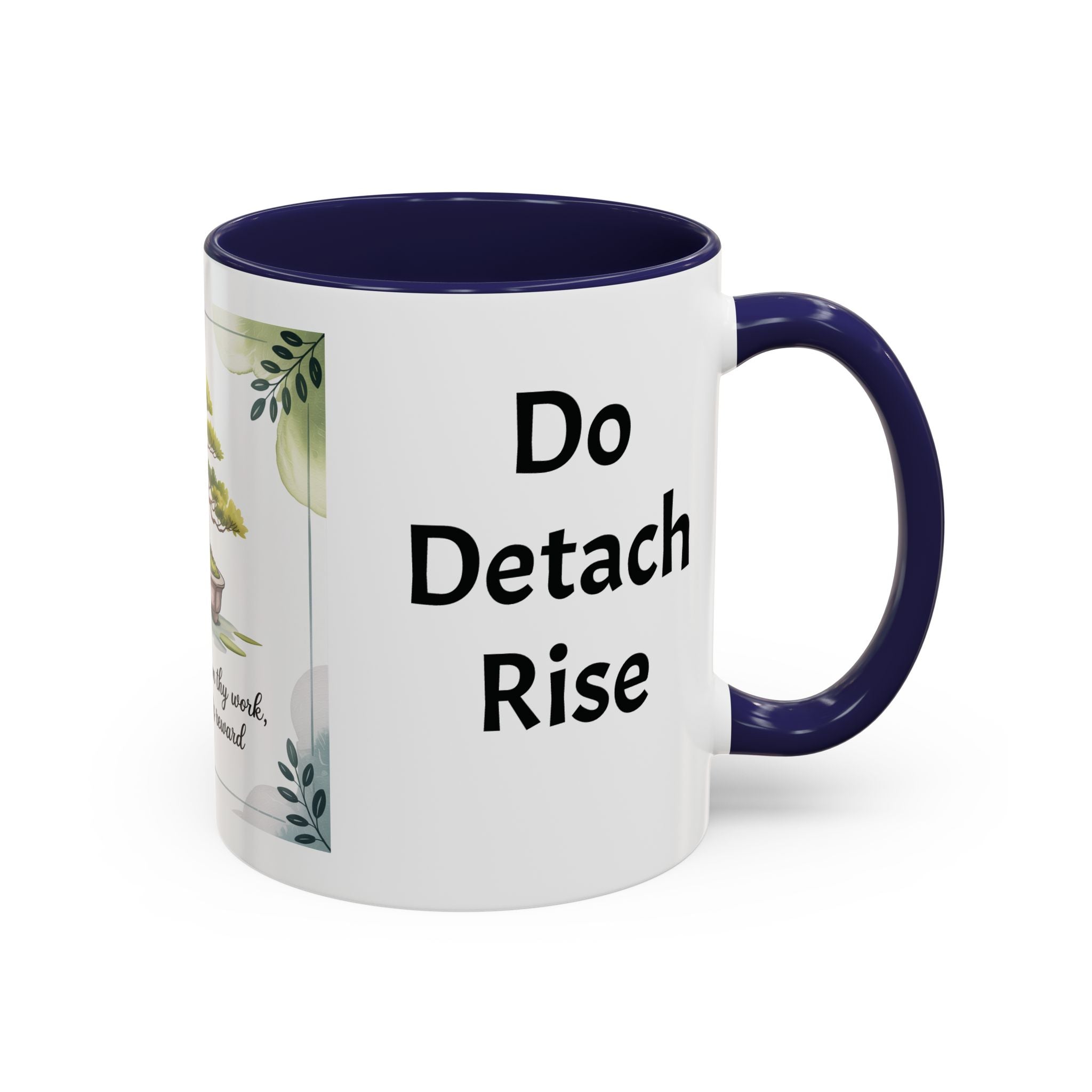 Motivational Coffee Mug, Inspirational Server Gift, Cozy Home Decor, Office Cup, Nature-Themed Beverage Holder