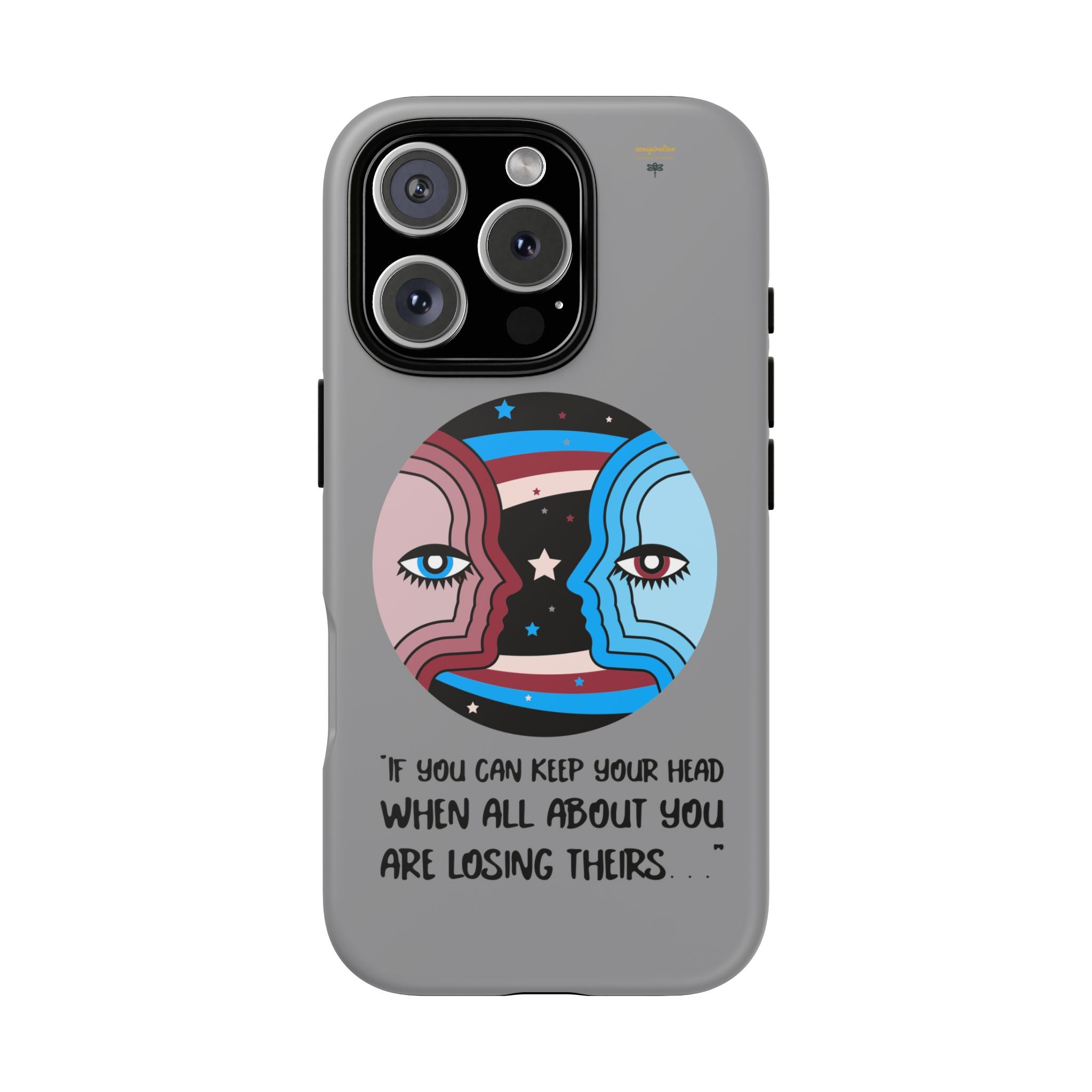 Inspirational Phone Case, Quote Phone Cover, Tough Phone Case, Motivational Cell Phone Accessory, Gift for Friends