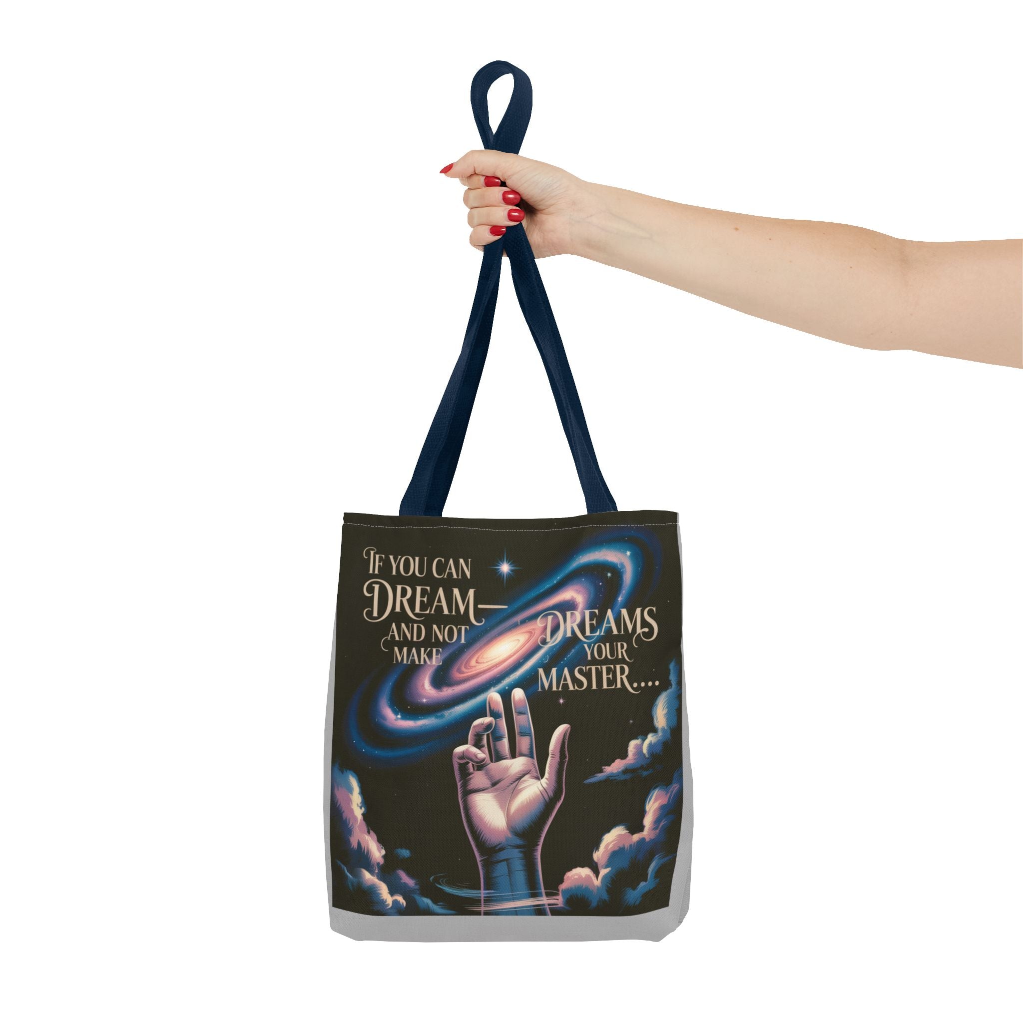 Inspirational Tote Bag, Motivational Bag, Dream Big Bag, Stylish Eco-Friendly Bag, Gift for Dreamers & Creatives