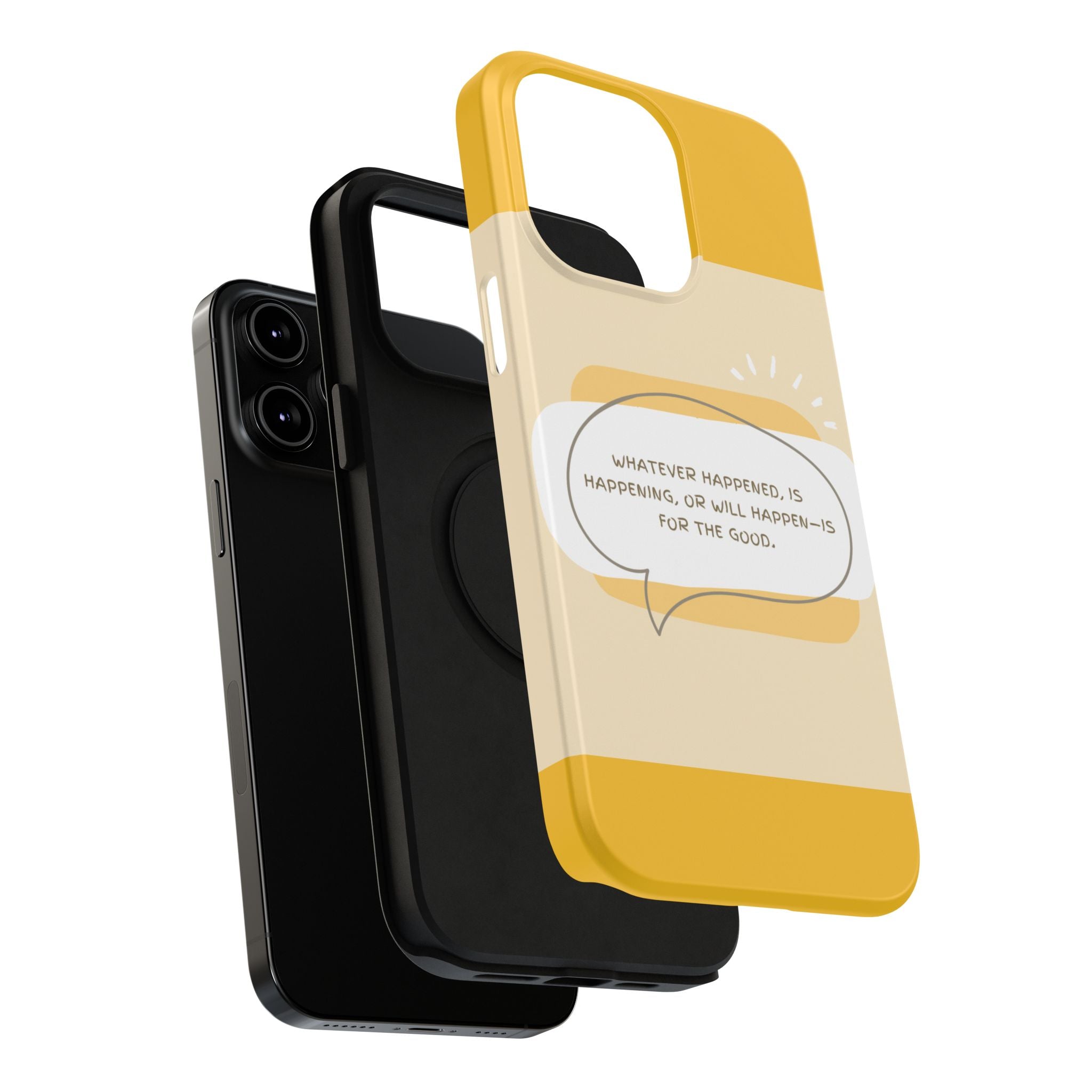 Optimistic Impact-Resistant Phone Case