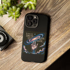 Dream-Inspired Phone Case, Inspirational Phone Cover, Galaxy Design Case, Unique Gift for Dreamers, Motivational Phone Accessory