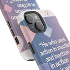 Inspirational Phone Case - Impact-Resistant Phone Cover, Motivational Gift, Quotes, Durable Phone Accessory, Unique Design