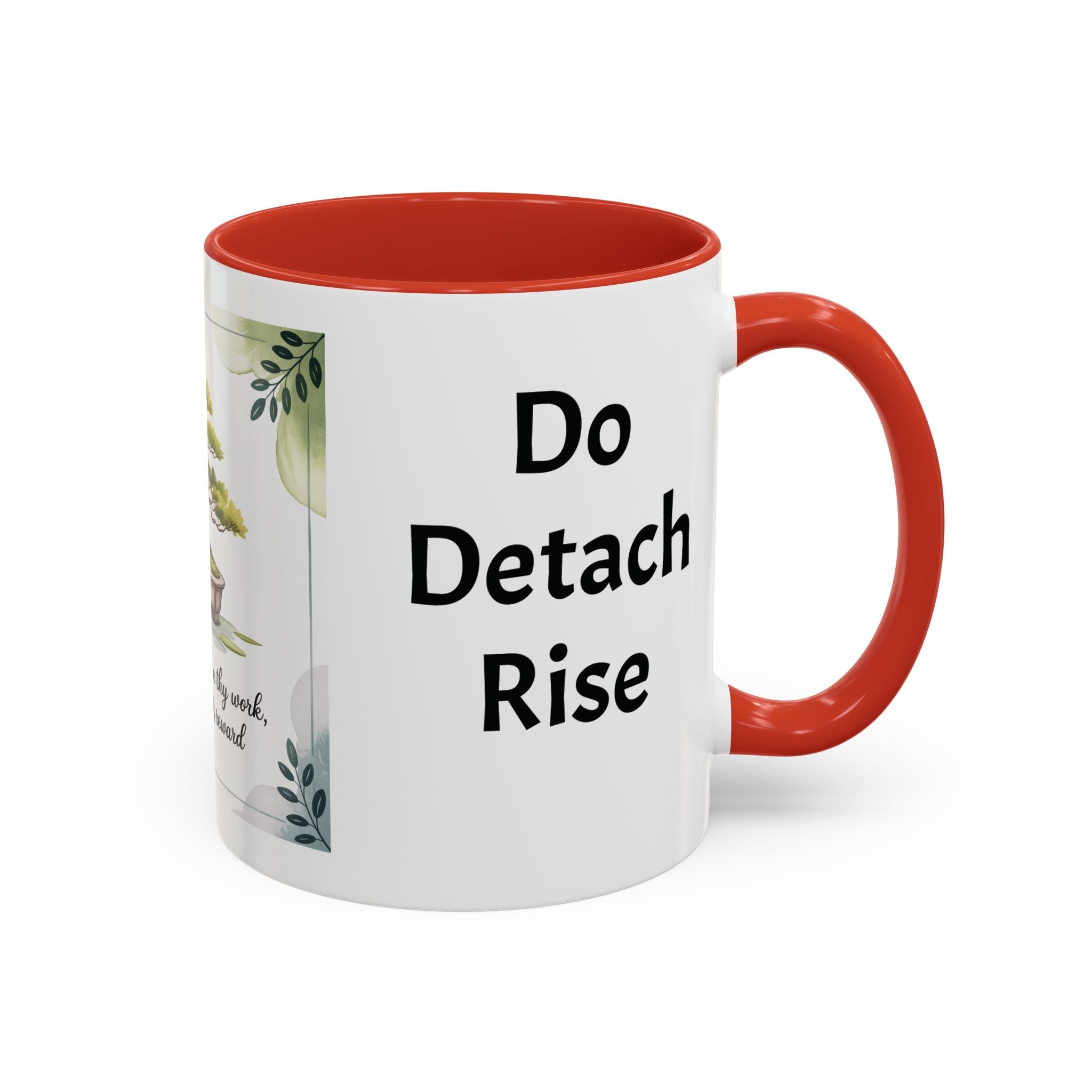 Motivational Coffee Mug, Inspirational Server Gift, Cozy Home Decor, Office Cup, Nature-Themed Beverage Holder