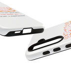 Tough Cases iPhone Case, Inspirational Phone Cover, Motivational Case, Self-Trust Gift, Unique Phone Accessory