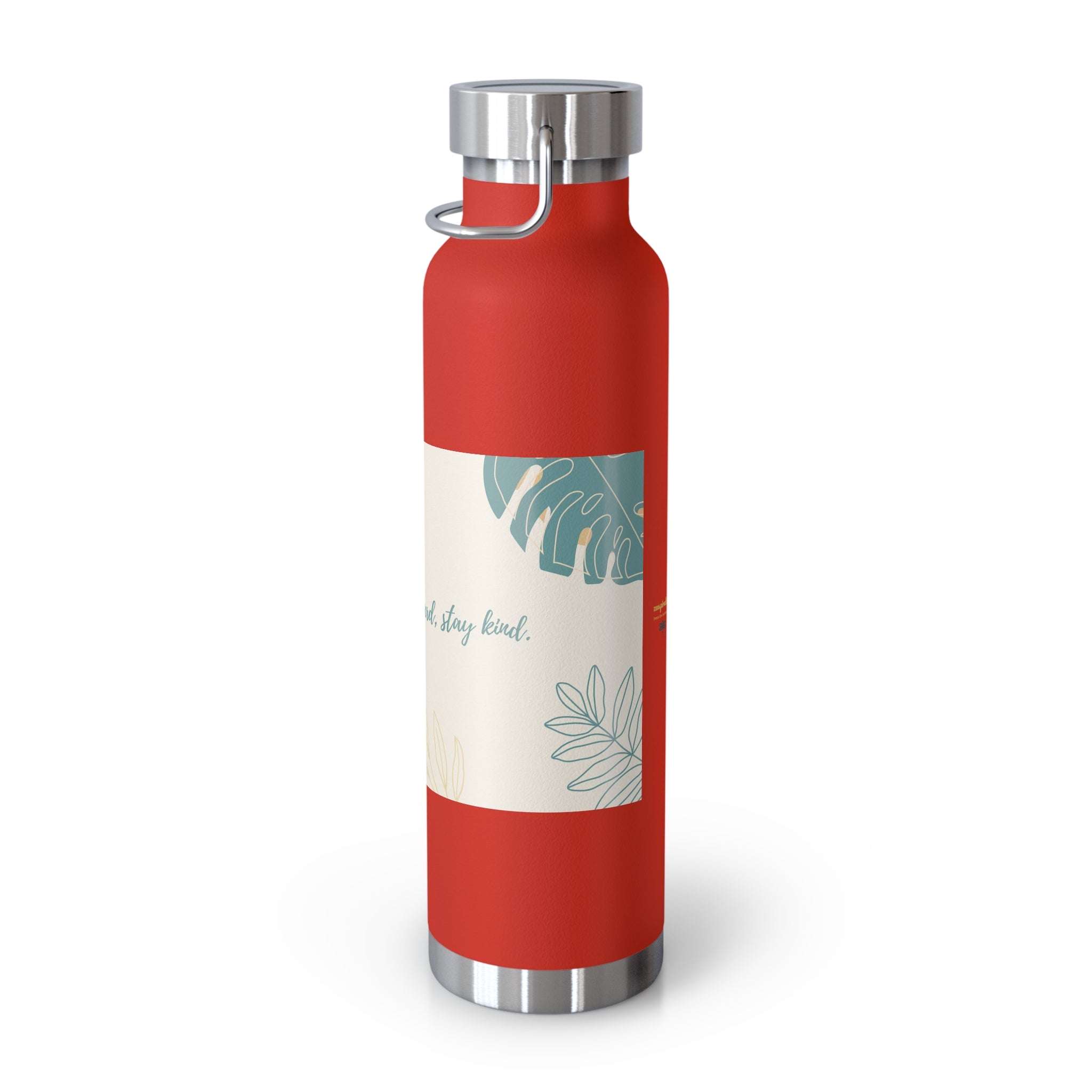 Inspirational Copper Vacuum Insulated Bottle, 22oz