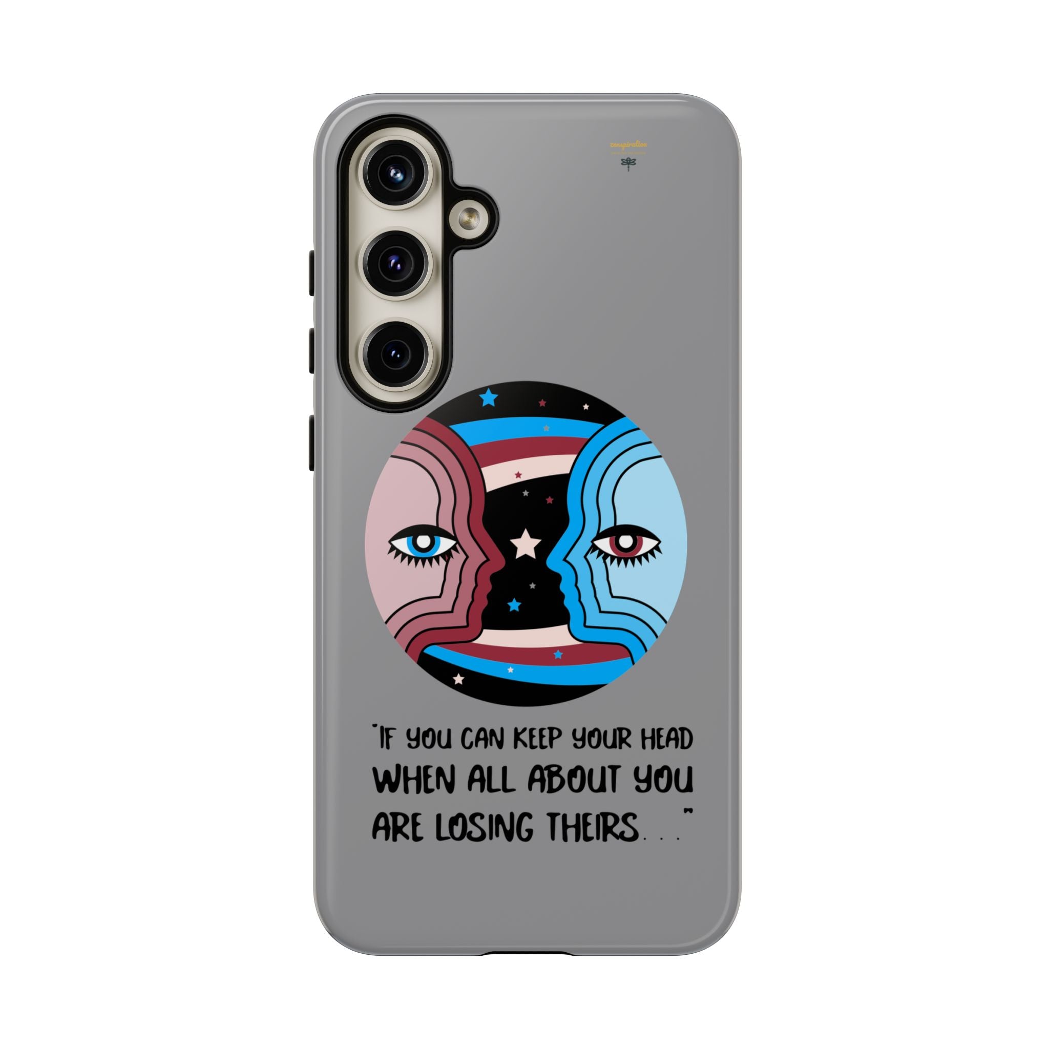 Inspirational Phone Case, Quote Phone Cover, Tough Phone Case, Motivational Cell Phone Accessory, Gift for Friends