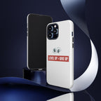 Tough Cases Phone Case, Motivational Gift for Gamers, Fitness Enthusiasts, Level Up Themed, Unique Phone Accessories, Work Hard Play Hard