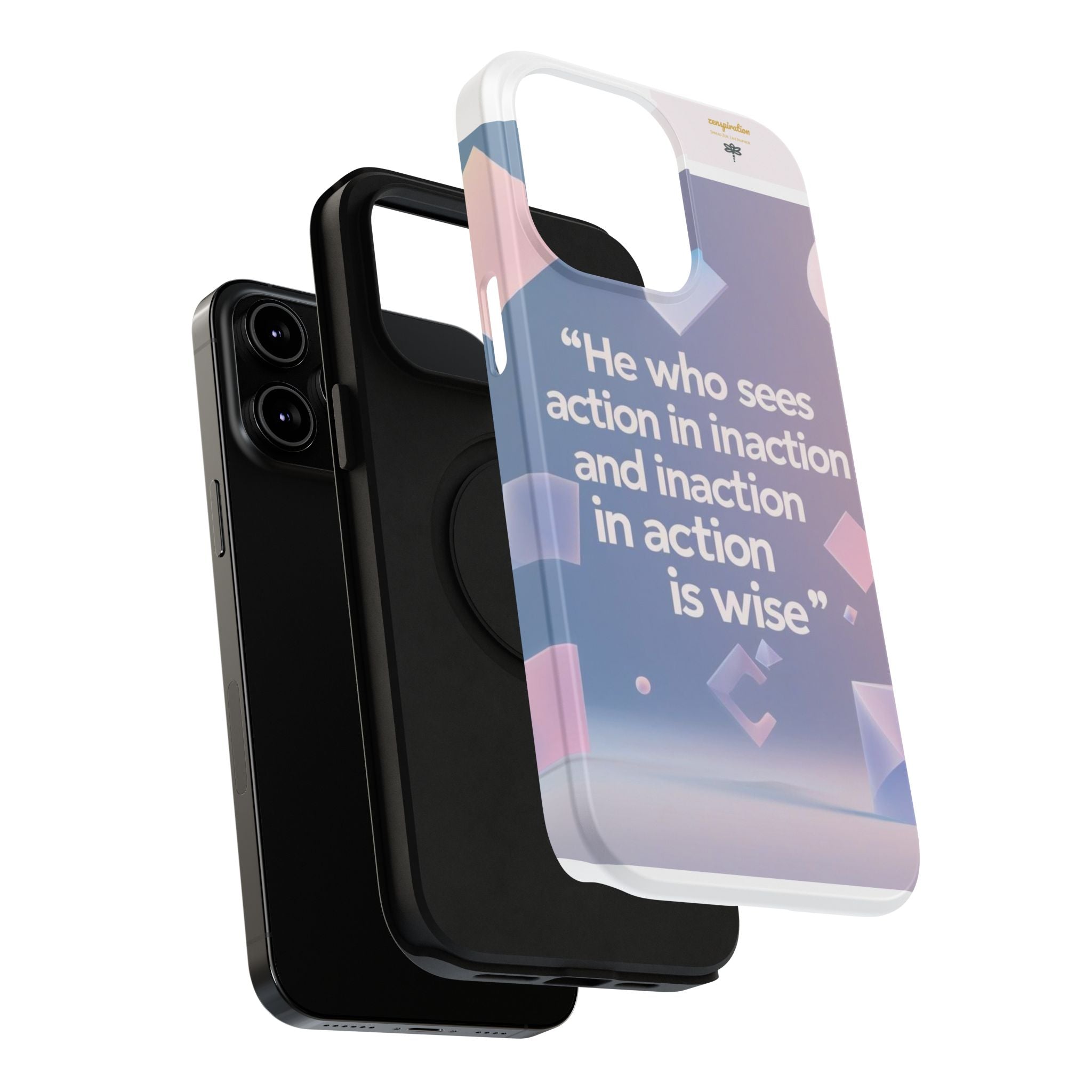 Inspirational Phone Case - Impact-Resistant Phone Cover, Motivational Gift, Quotes, Durable Phone Accessory, Unique Design