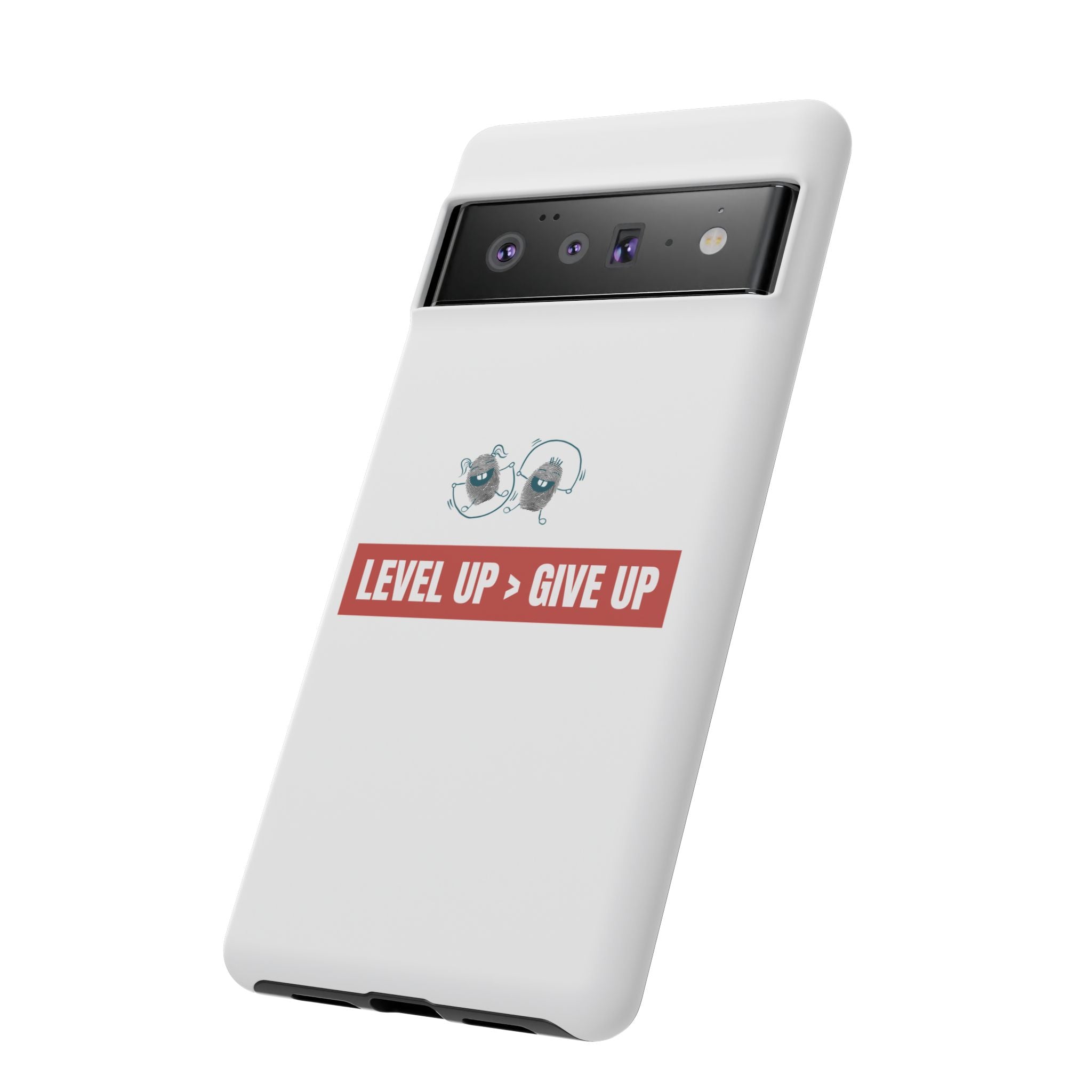 Tough Cases Phone Case, Motivational Gift for Gamers, Fitness Enthusiasts, Level Up Themed, Unique Phone Accessories, Work Hard Play Hard