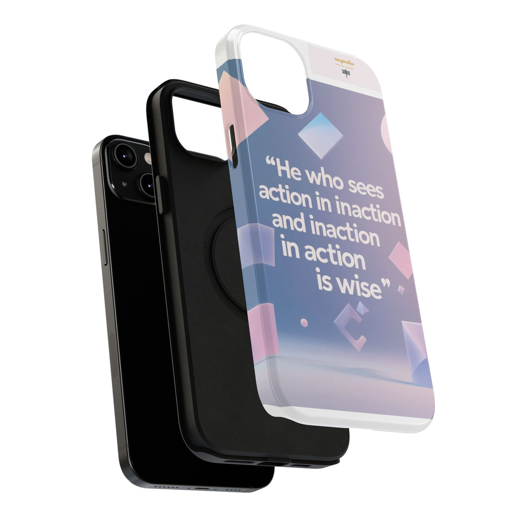 Inspirational Phone Case - Impact-Resistant Phone Cover, Motivational Gift, Quotes, Durable Phone Accessory, Unique Design