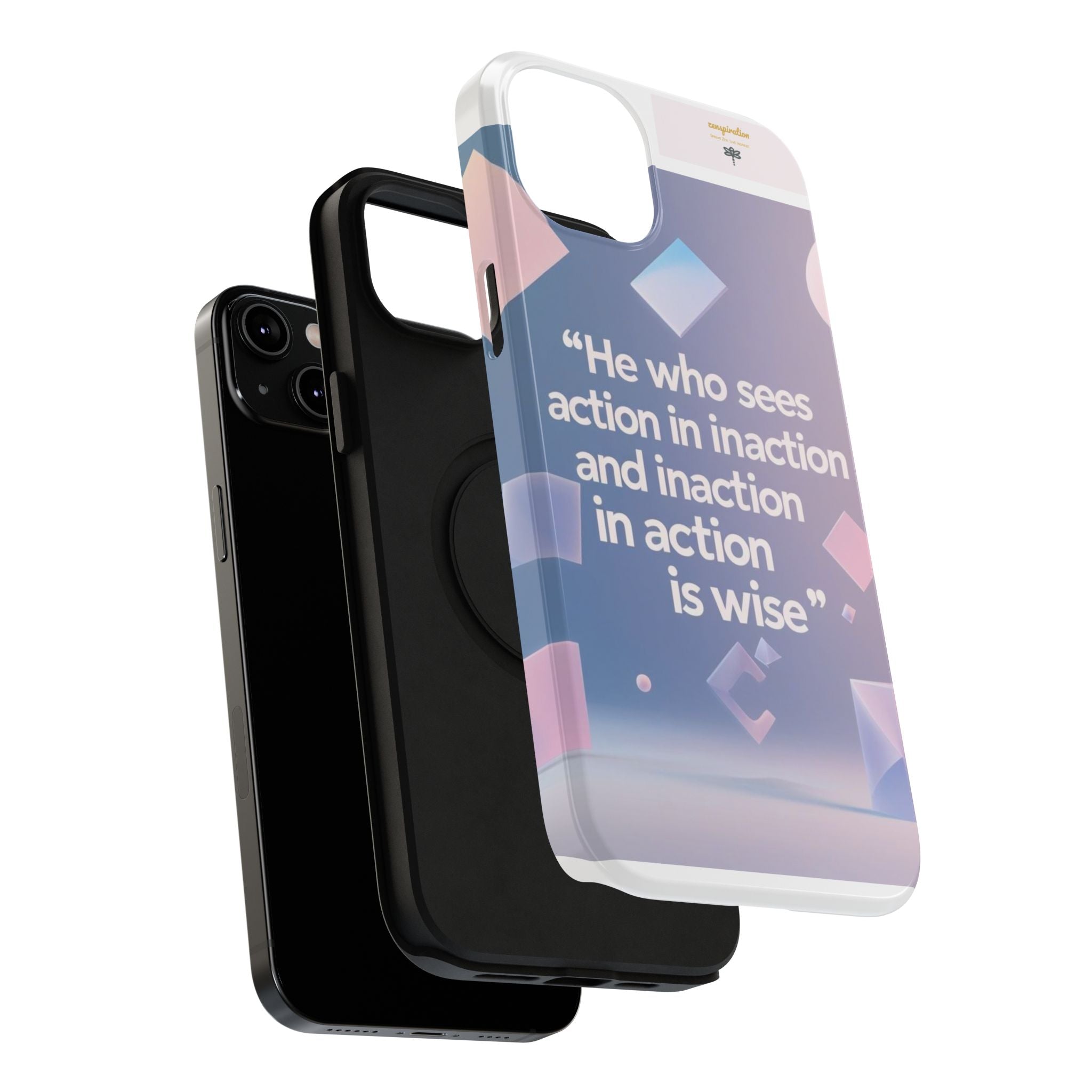 Inspirational Phone Case - Impact-Resistant Phone Cover, Motivational Gift, Quotes, Durable Phone Accessory, Unique Design