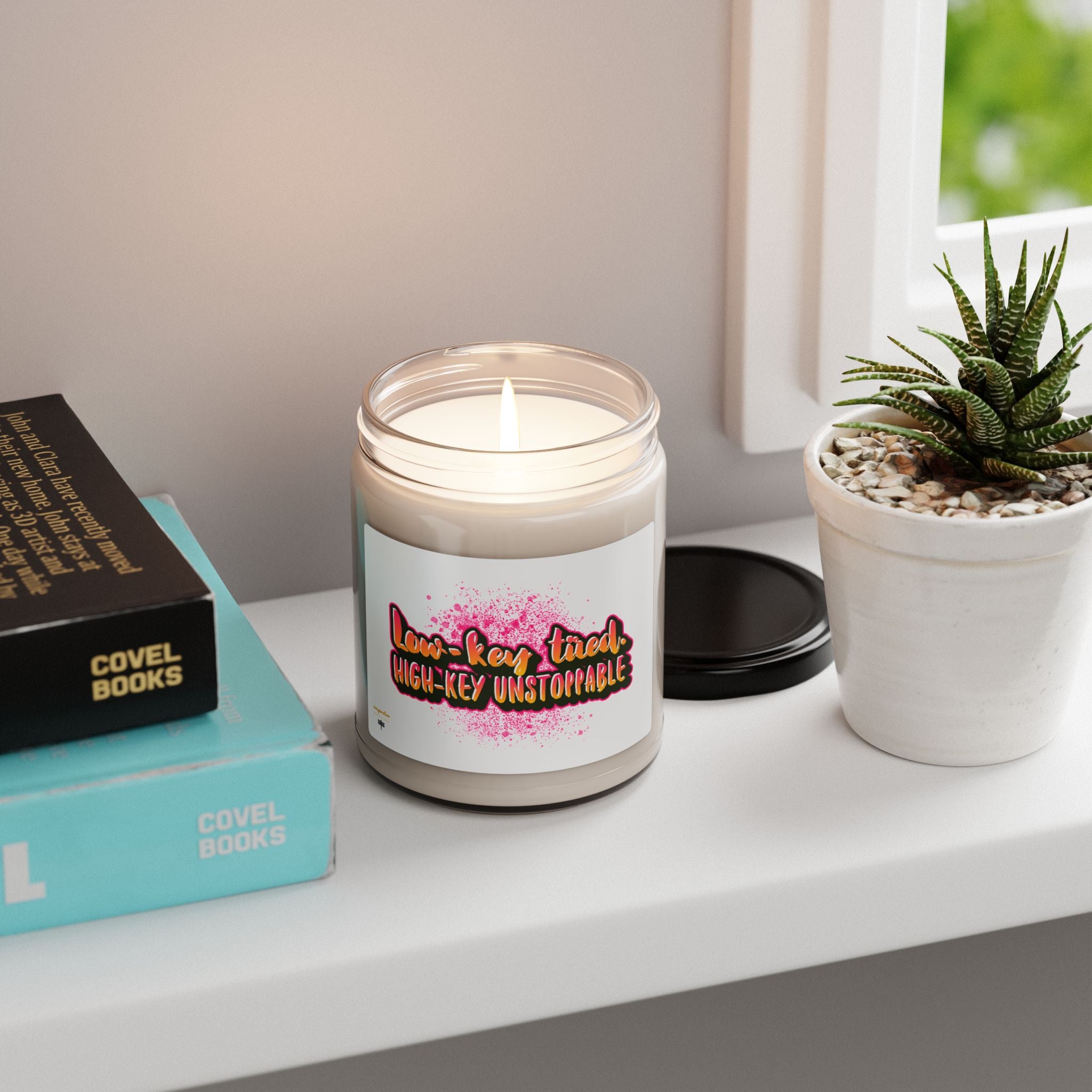Scented Candle Gen z quote